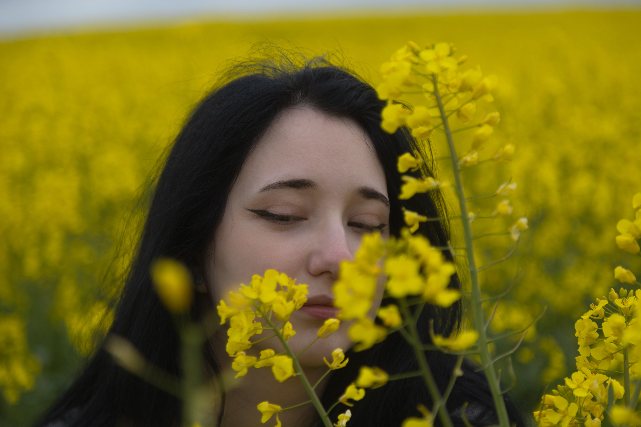 Полина Л — (Рапсовое поле). — Digital Noise —