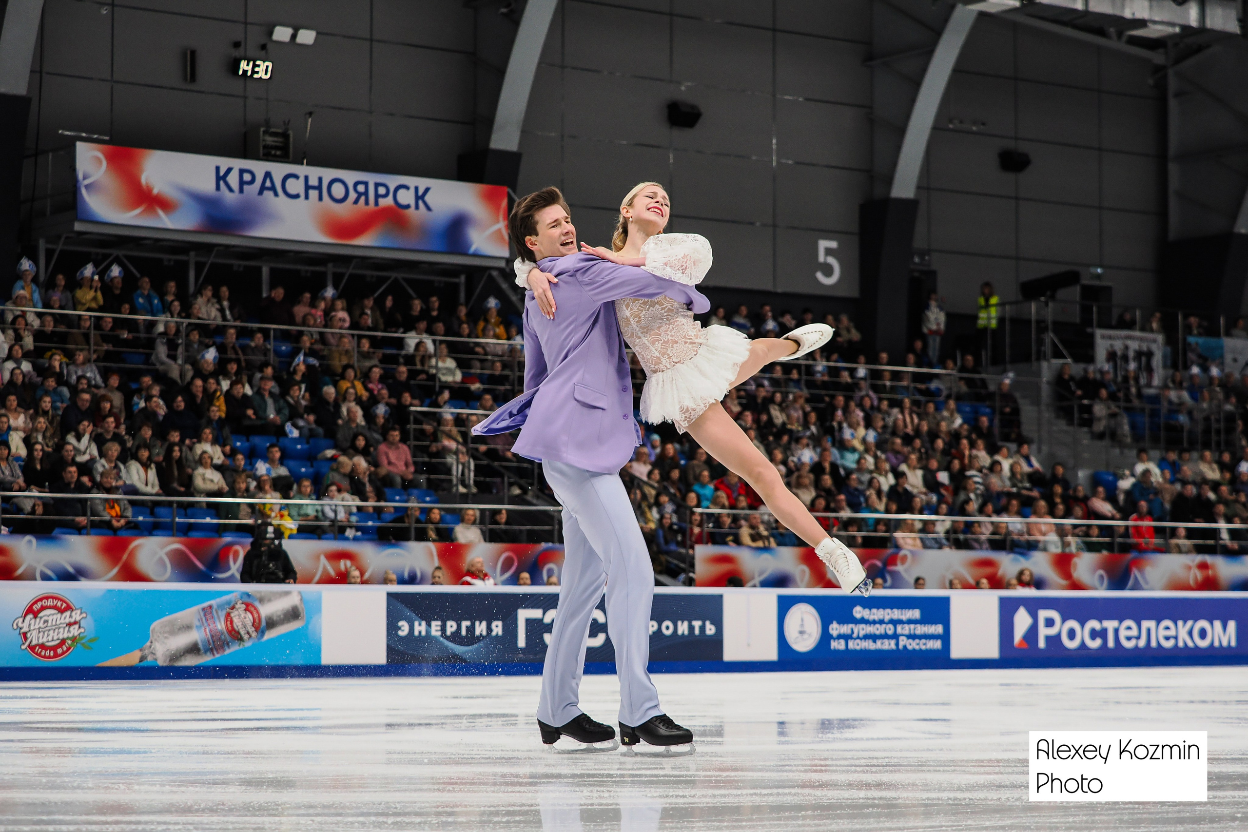 Гран-при России по фигурному катанию. Репортажный фотограф Алексей Козьмин