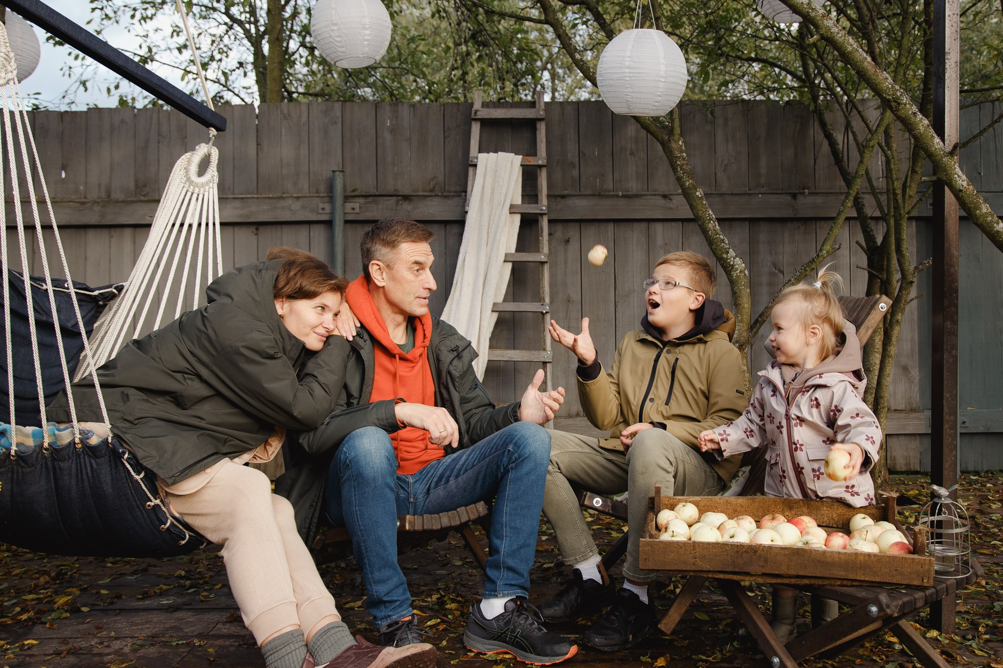 Семейная идиллия на даче. Фотограф в Москве — Ольга Федотова