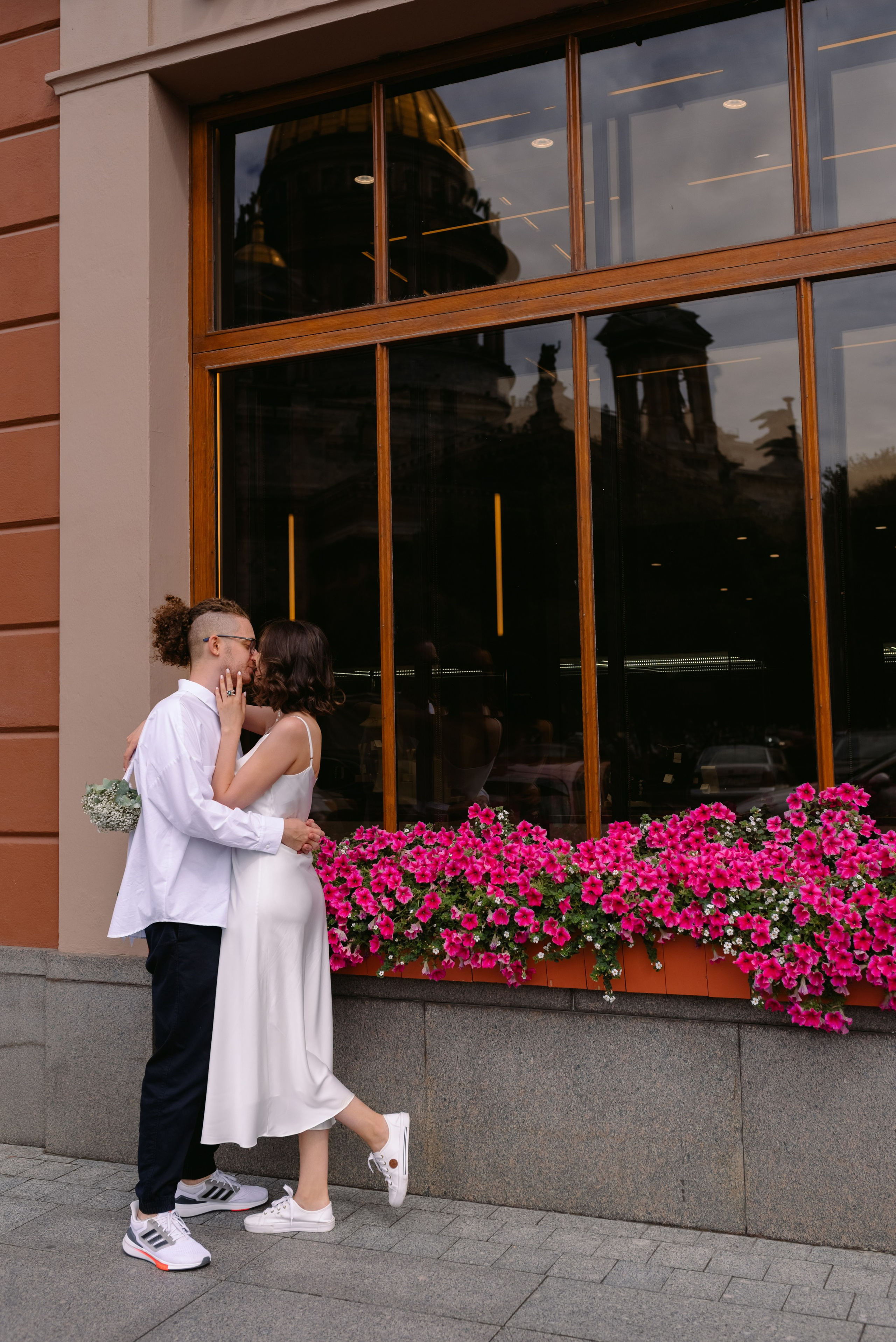 Свадебная фотосессия в студии. Фотограф Юлия Кондратьева