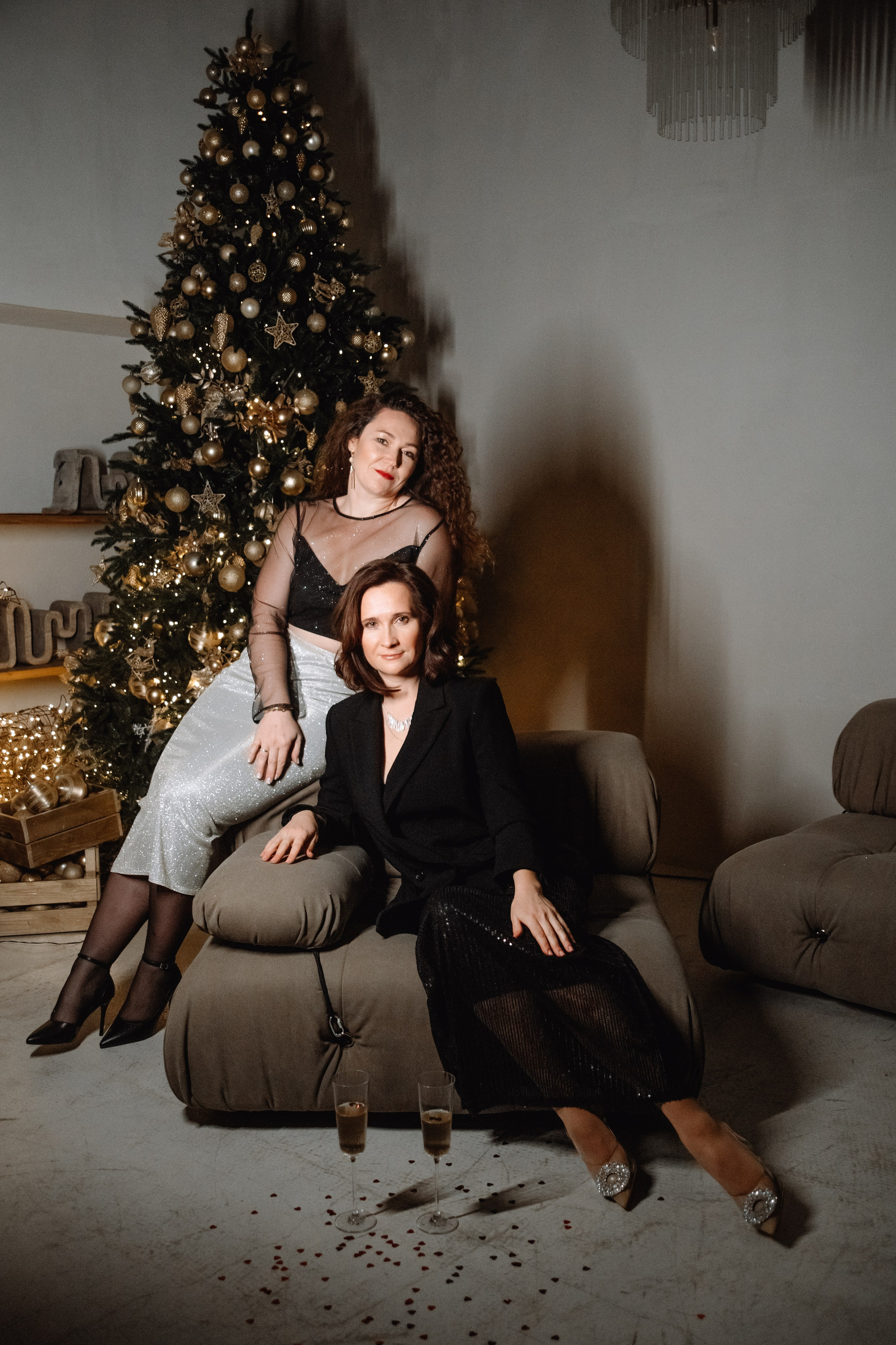 Новогодняя. Таня и Олеся. Женский и семейный фотограф в Томске Алиса Качан