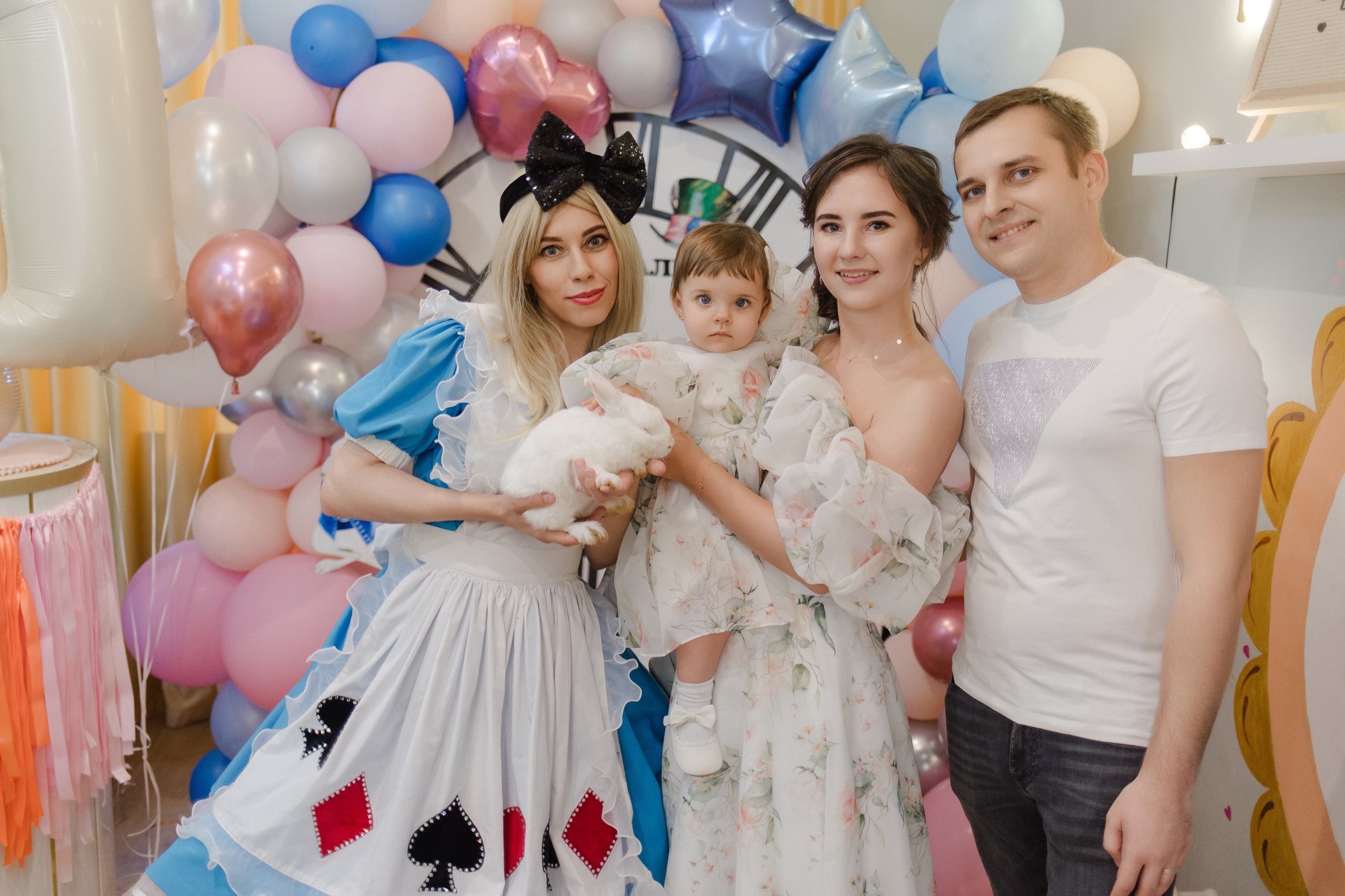 День рождения 1 год. Семейный и детский фотограф в Москве Кузьмина Мария