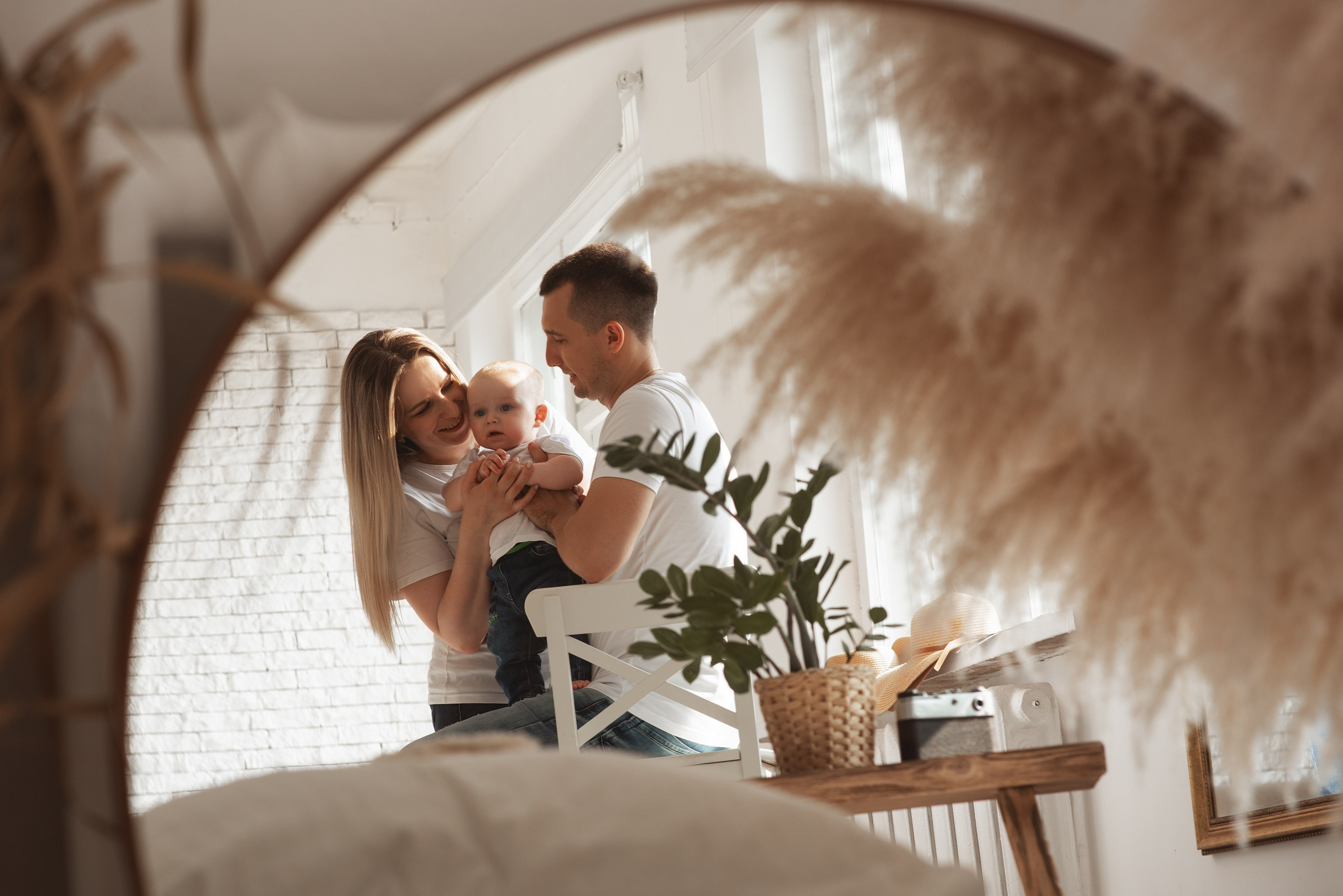 Семейная фотосессия Полина Игорь Богдан. Семейный фотограф в Южно-Сахалинске Анастасия Лимарева