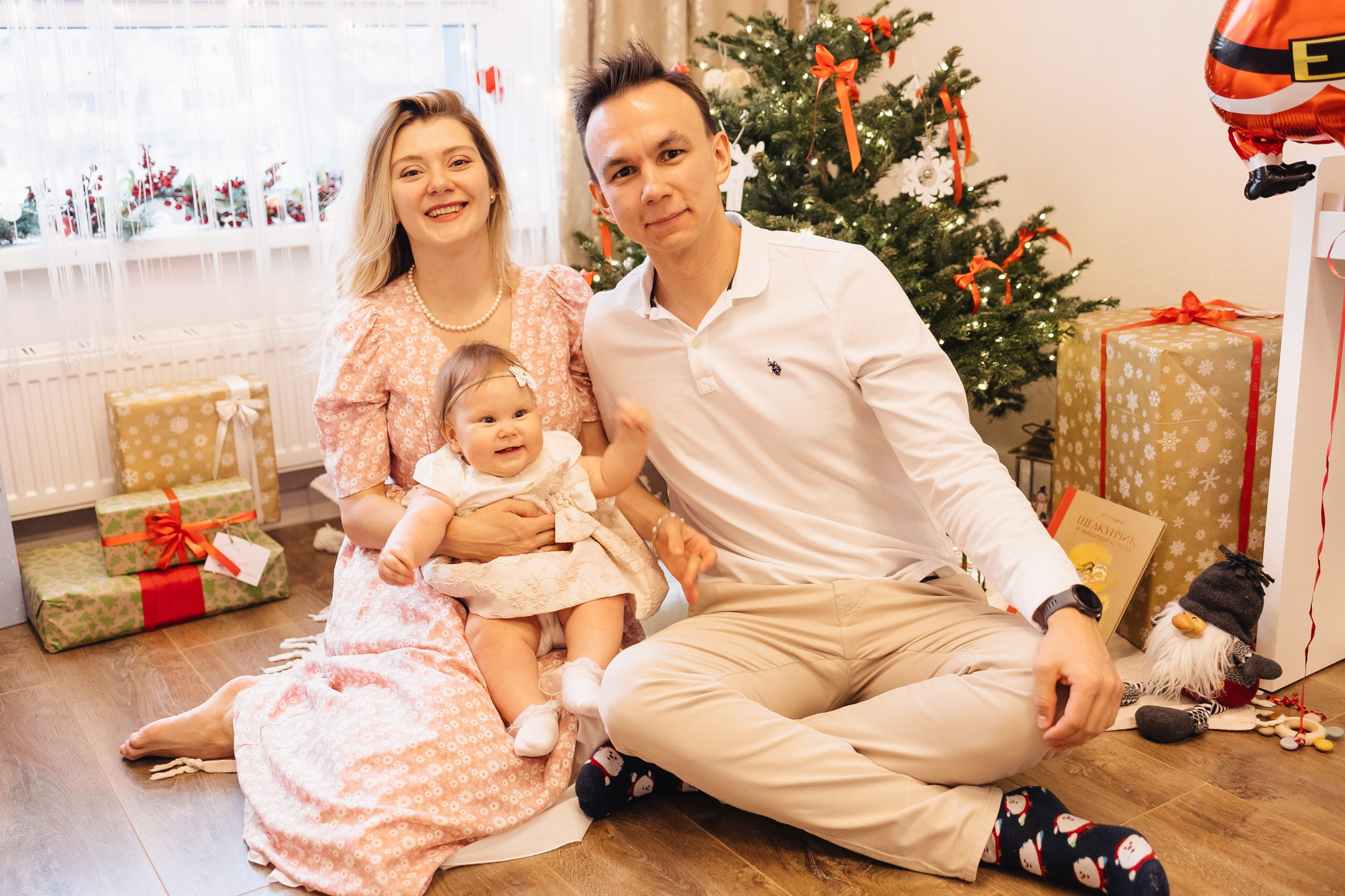 Новогодняя семейная история. Семейный Фотограф в Москве Евгения Симоненко