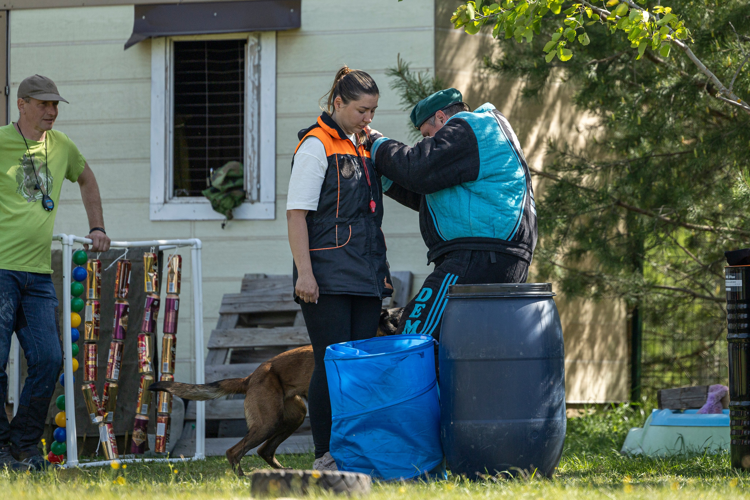 Испытания по мондьорингу в Нижнем Новгороде. Фотограф-анималист Анна Маринич