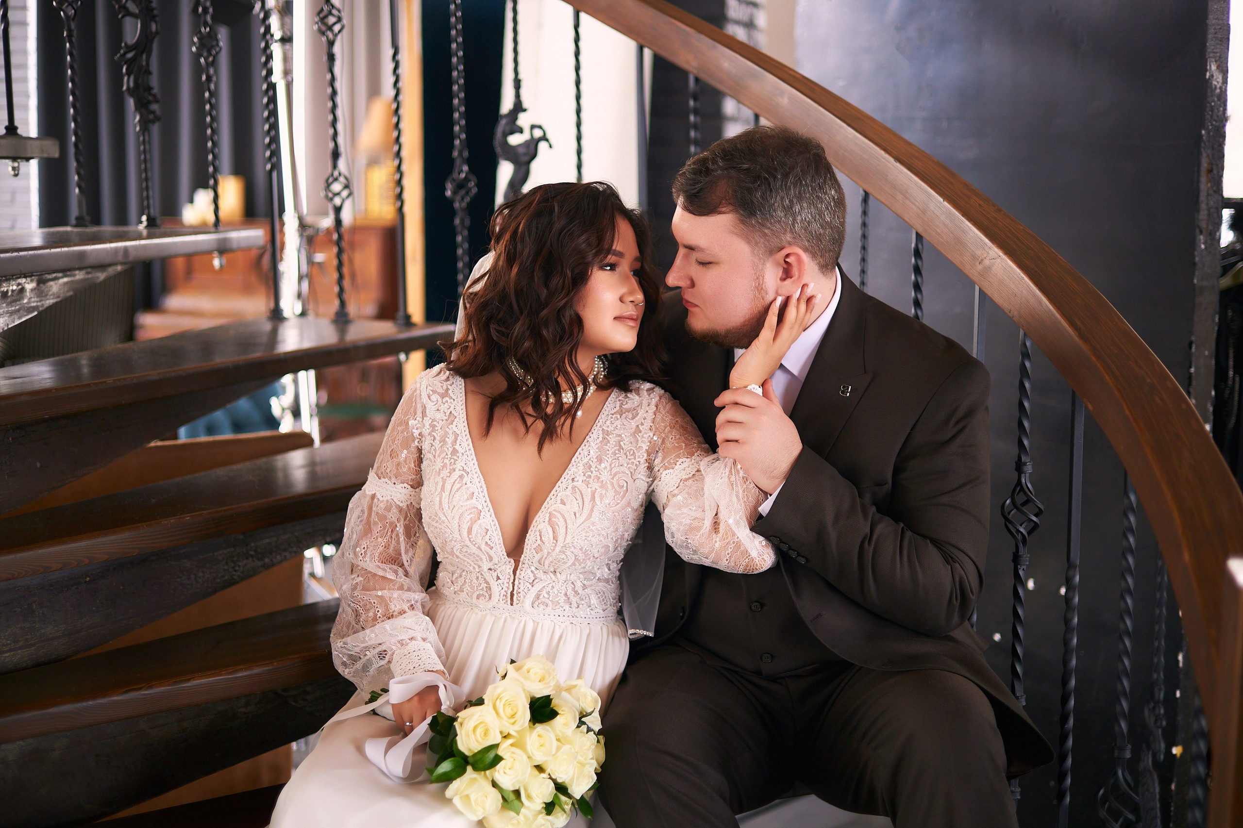 Свадебная фотосессия в Оренбурге, свадебная фотосессия в студии Оренбург, свадебный фотограф Оренбург. Свадебный фотограф в Оренбурге Елена Рязапова