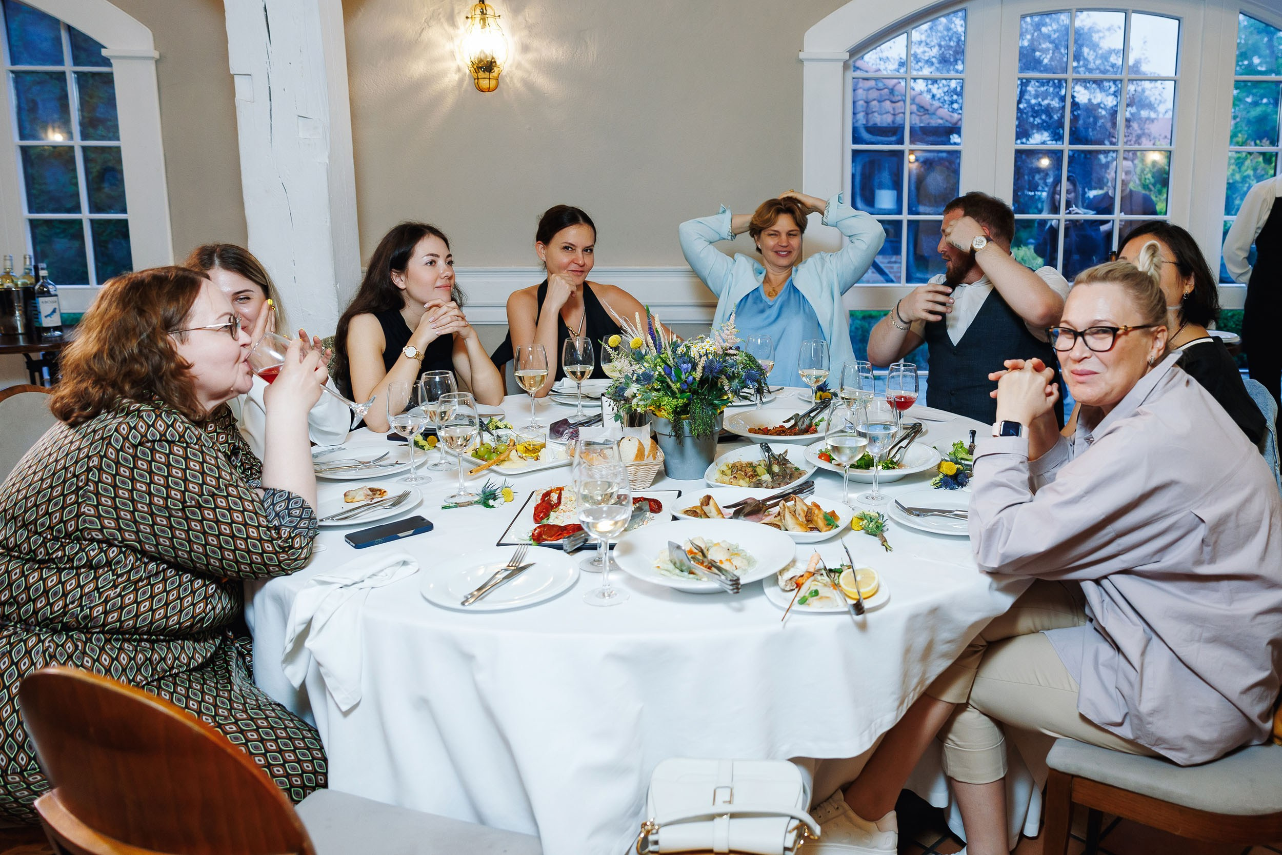 Корпоратив. Ужин в Усадьбе. KRIS KRUPINNIKOVA