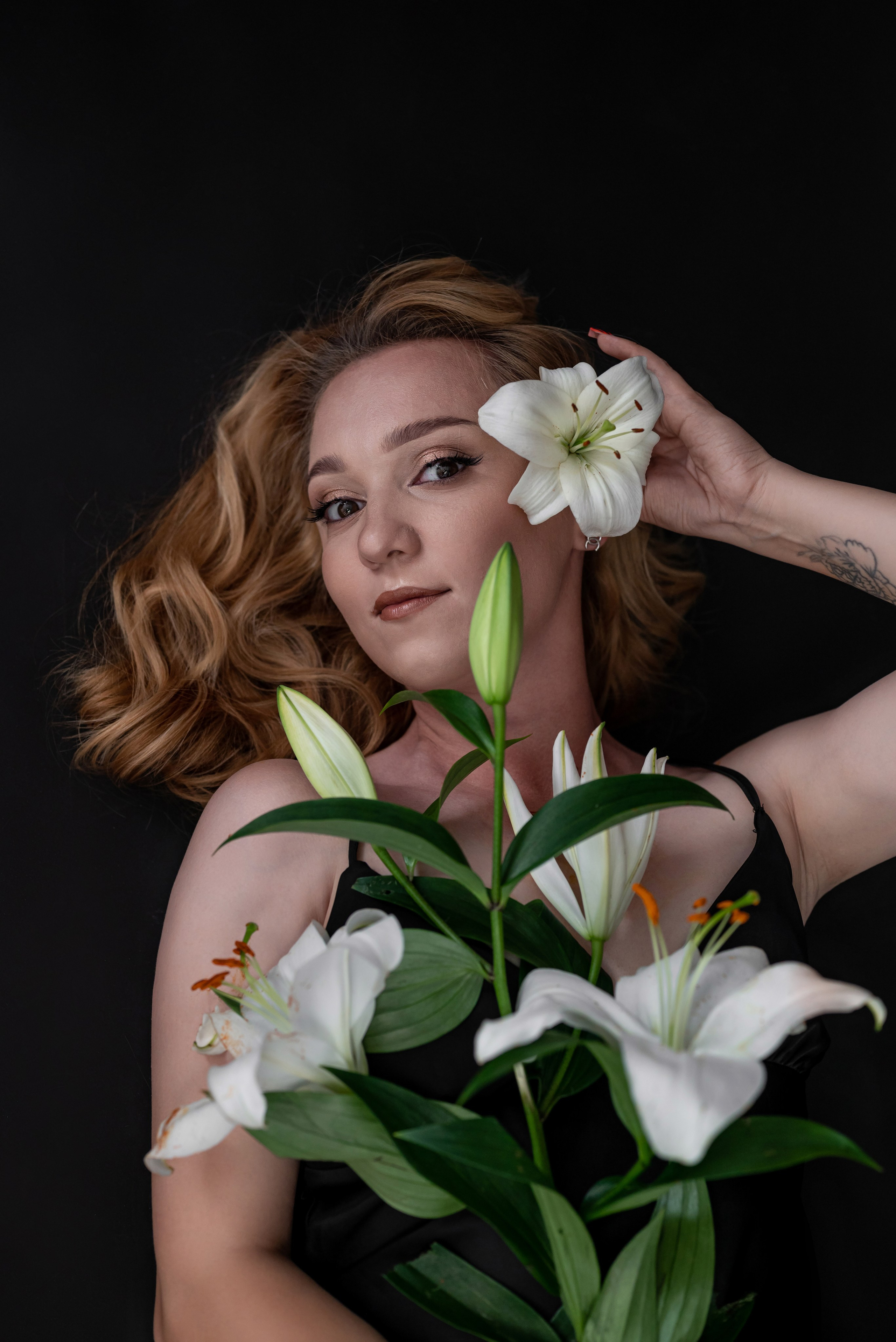 Фотопроект *Белые лилии*. Фотограф в городе Салават