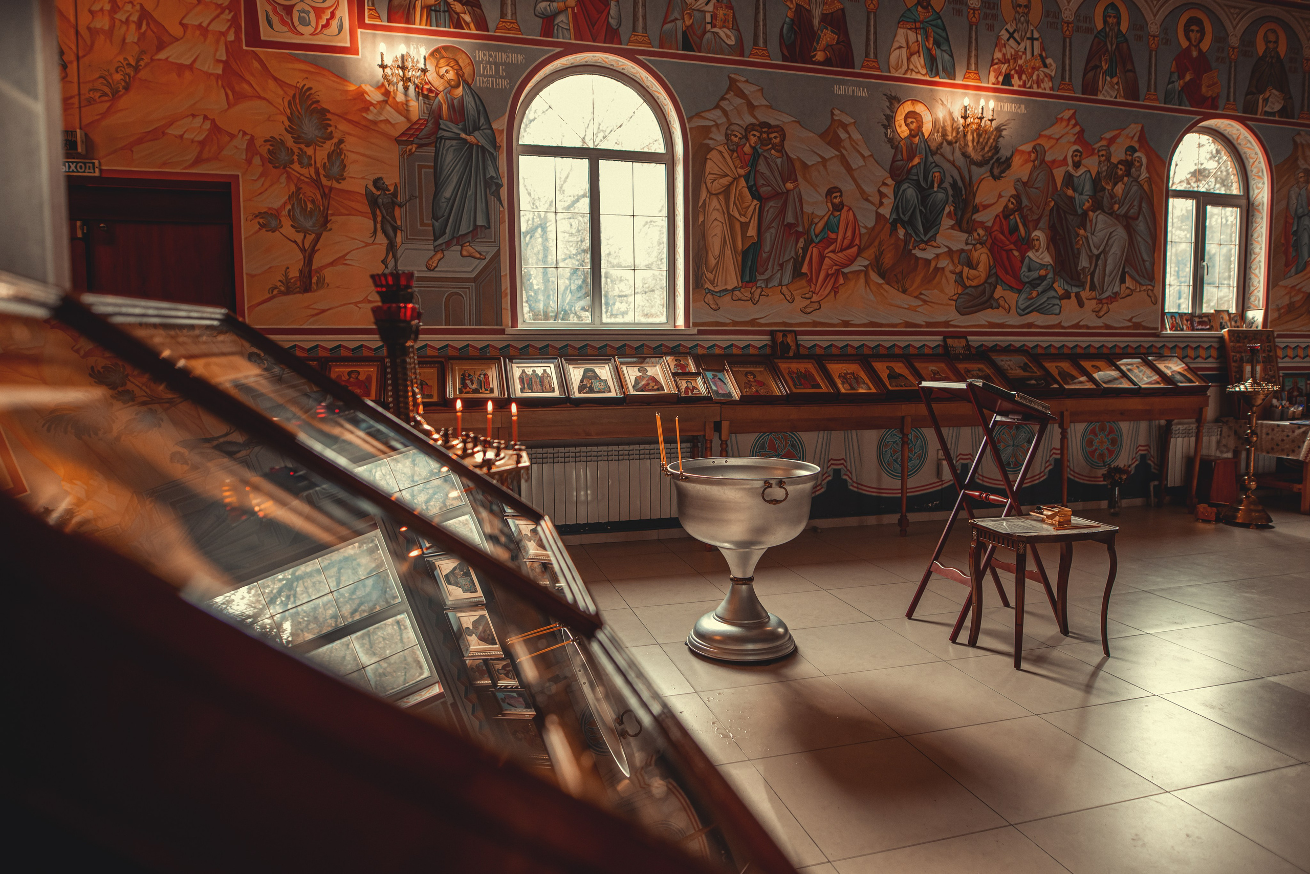 Таинство Крещения Ивана. Фотограф Таинств Крещения и Венчания в г. Курске