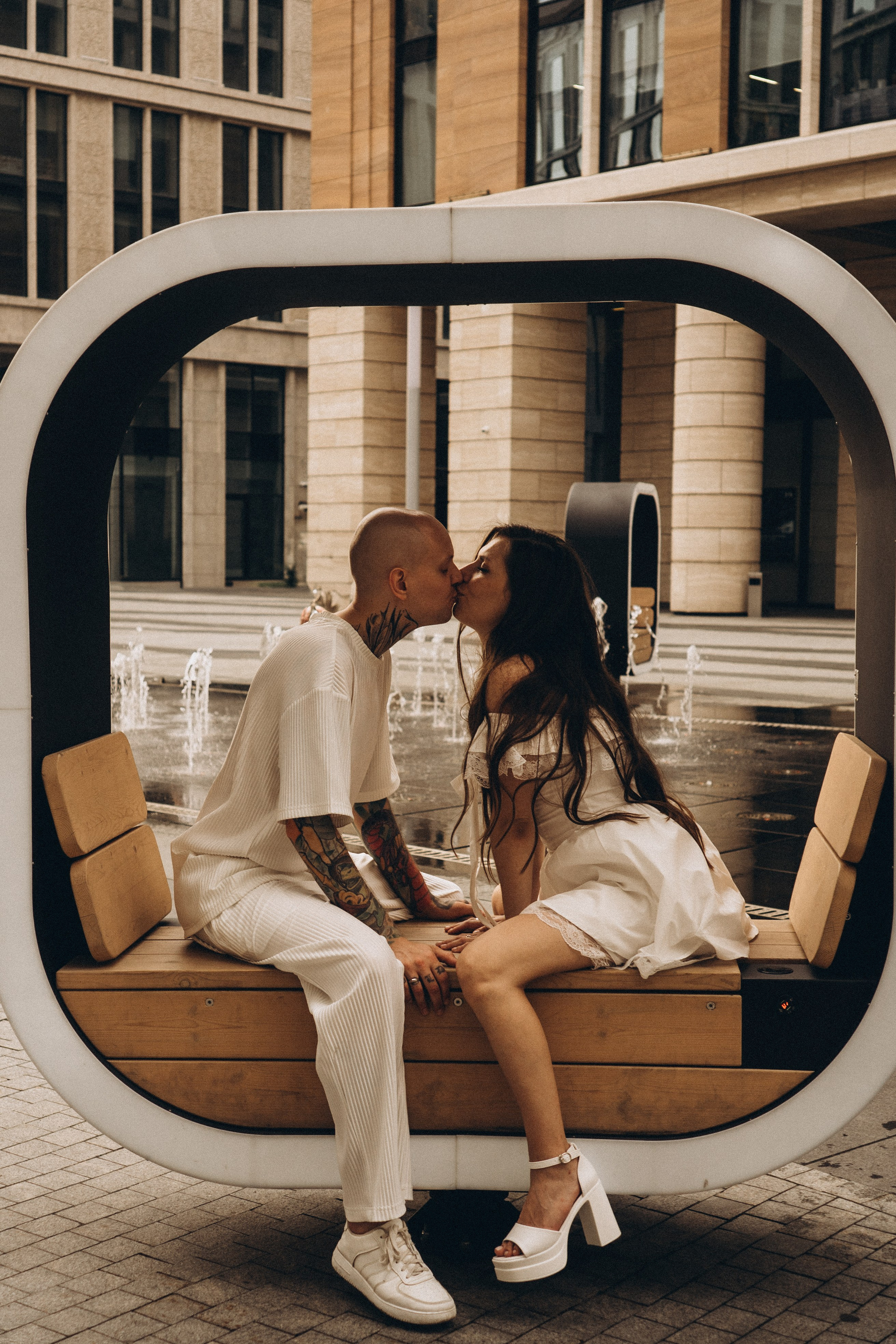 СВАДЕБНАЯ ПРОГУЛКА ПО ТАВРИЧЕСКОМУ САДУ И НЕВСКОЙ РАТУШЕ. Профессиональный фотограф, Санкт-Петербург — Виктория Богомолова