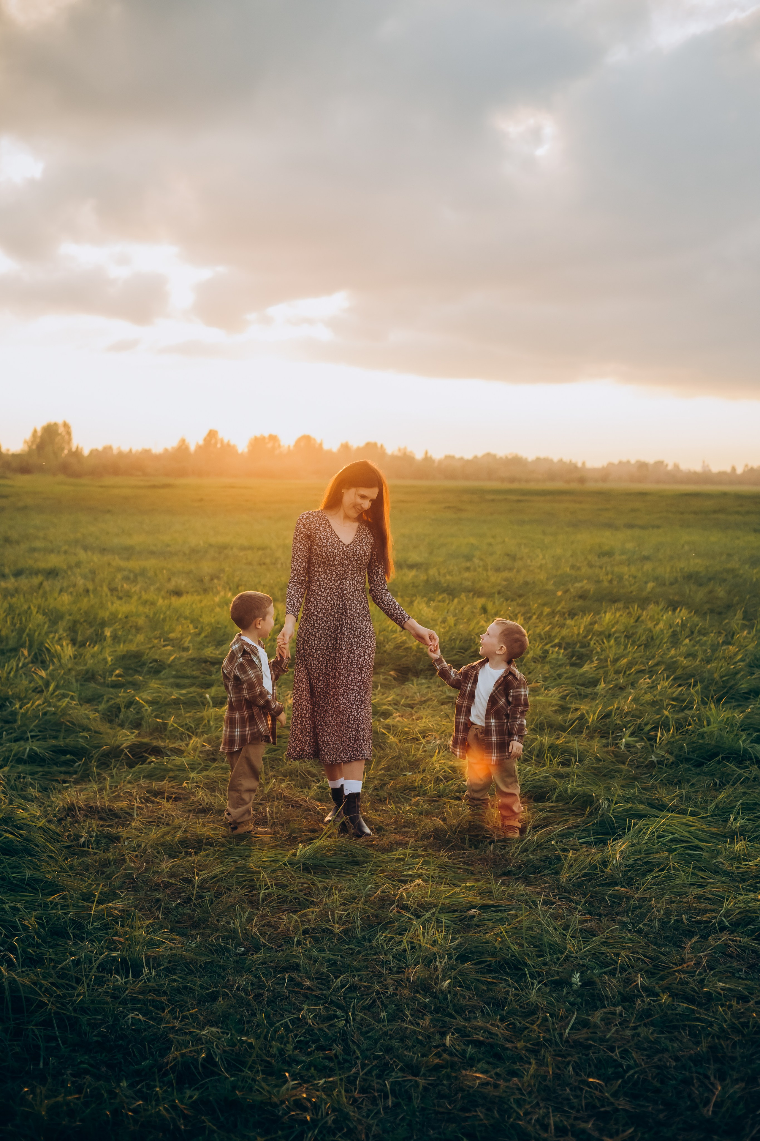 На закате. Фотограф Мария Новоселова. Сургут
