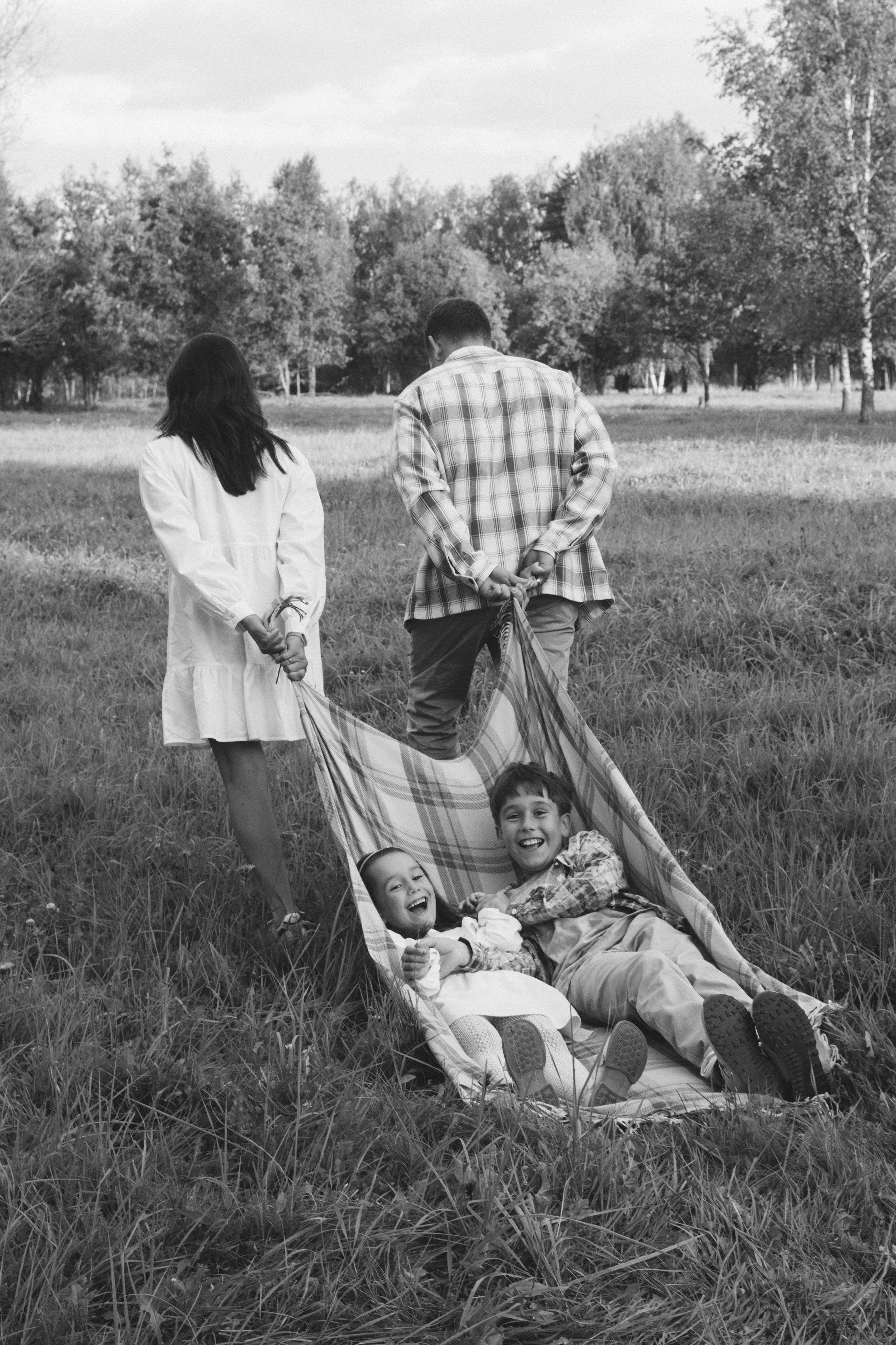 Семья Шамониных. Фотограф Ирина Панина