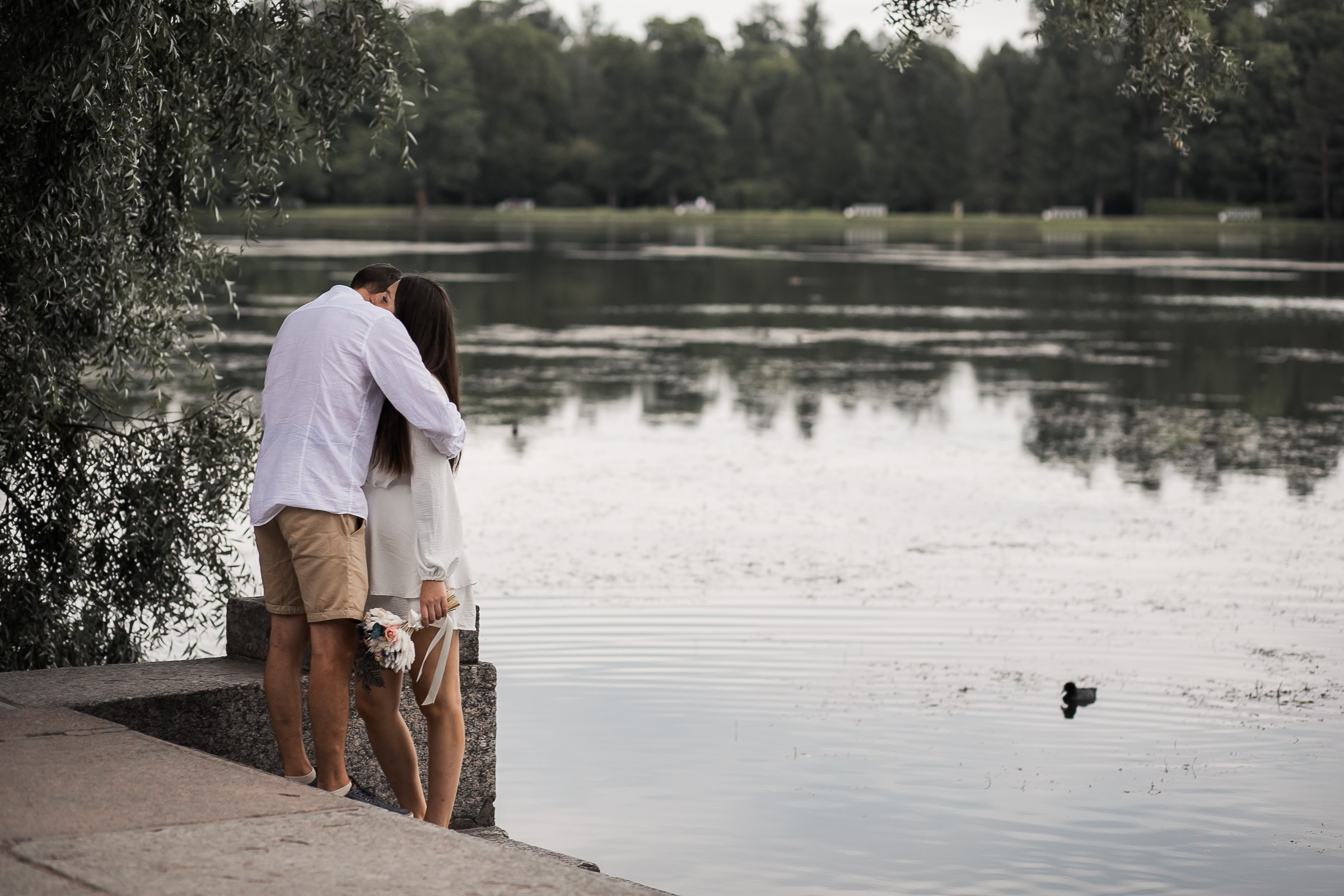 Вероника и Александр. Прогулка в Екатерининском парке. Свадебный и семейный фотограф в Колпино и СПб Юлия Папанова