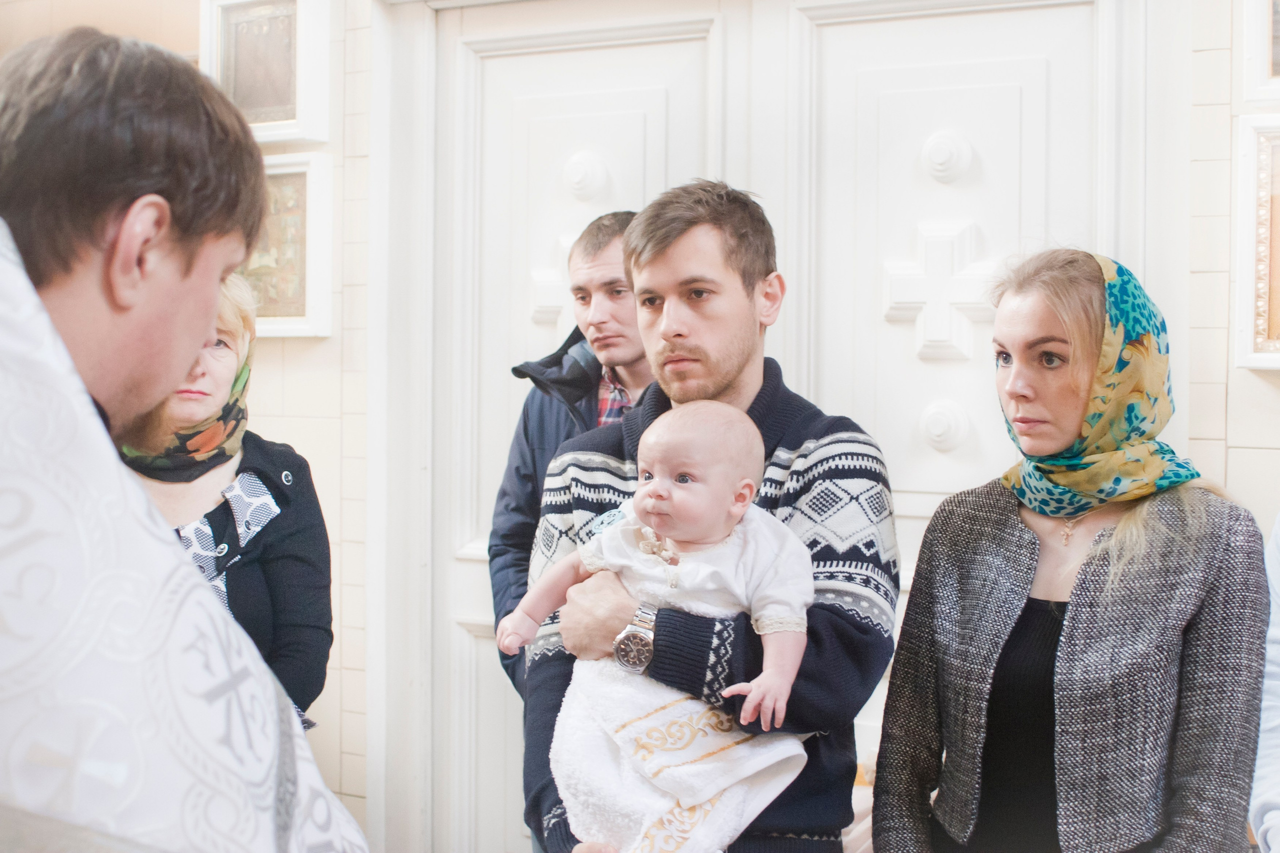 Крестины малыша Егора. Фотограф Нина Брандт в Горном Алтае