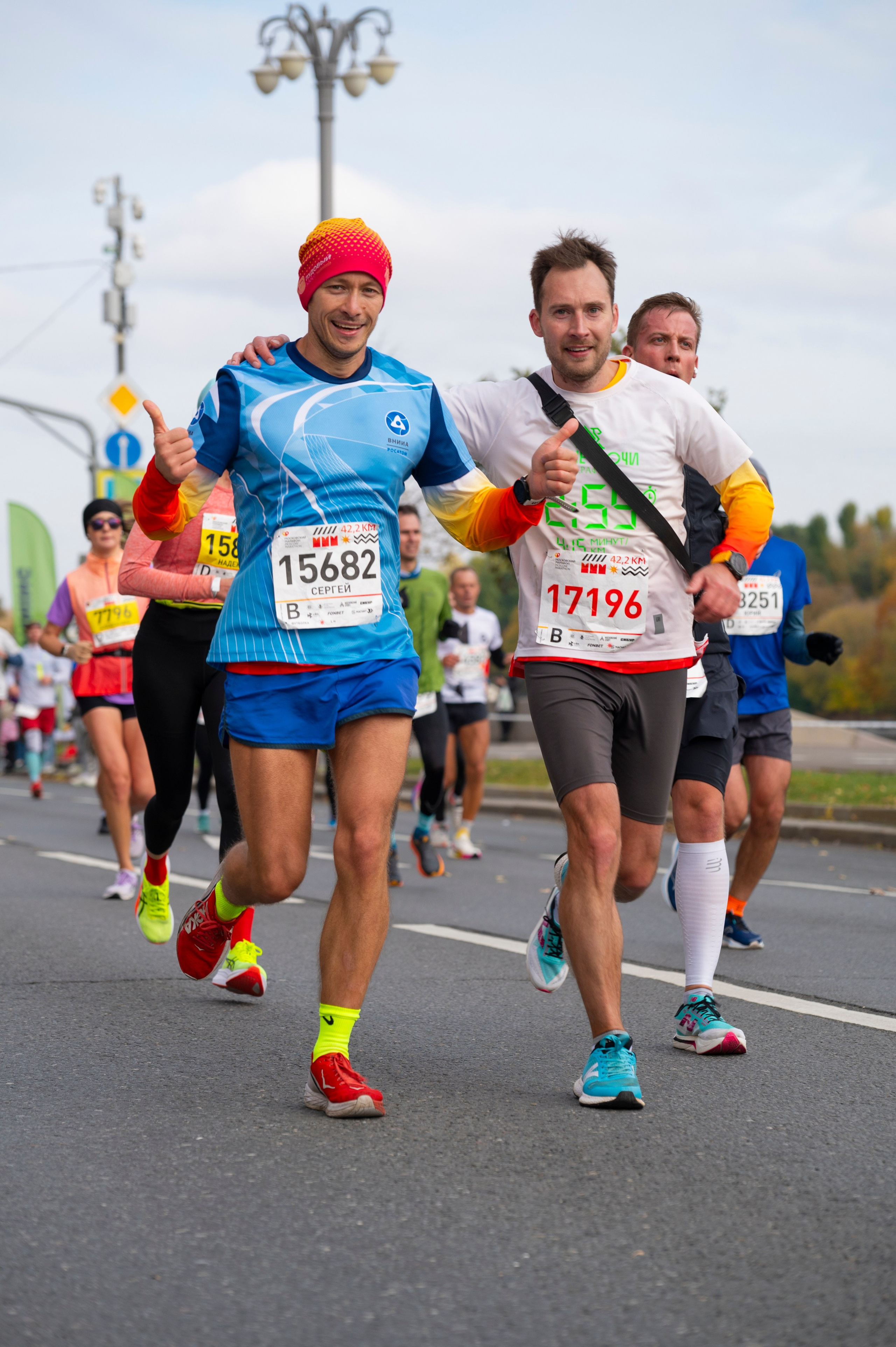 Спортивные мероприятия: Московский марафон 2024. Фотограф Михаил Волков