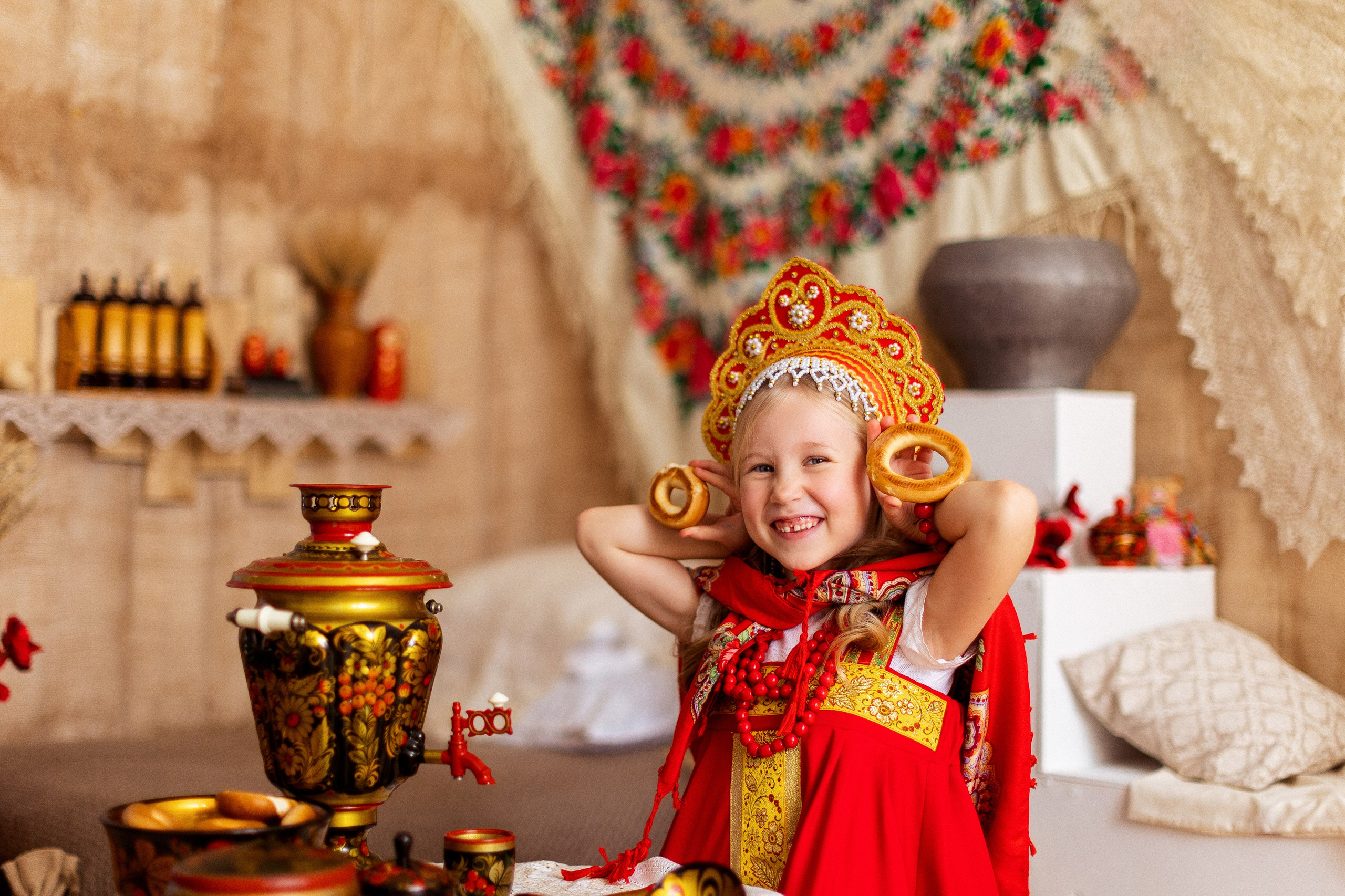 Масленица, Детская фотосессия в Краснодаре. Семейный и детский фотограф в Краснодаре Анна Трашкова