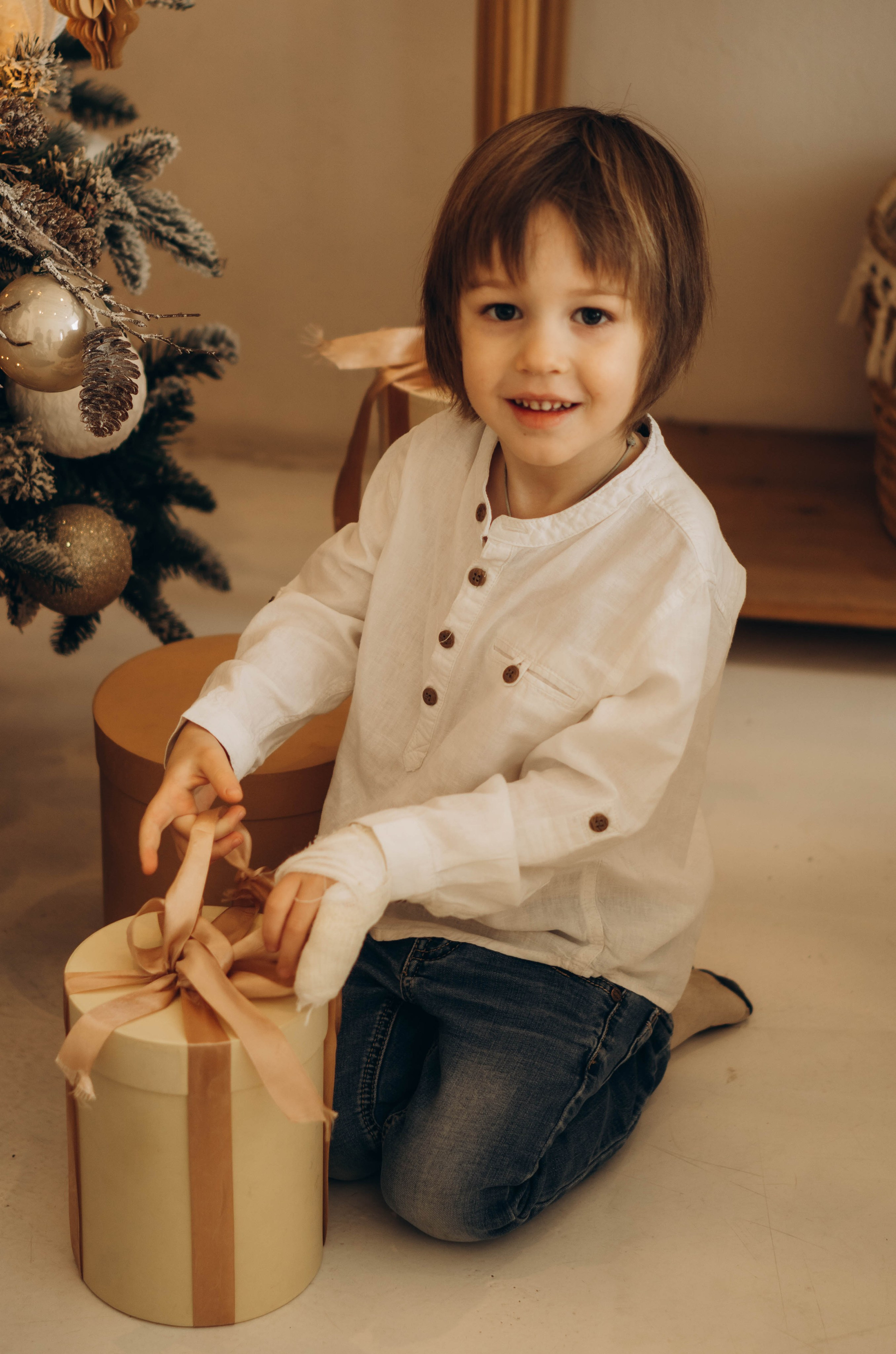 Семейная съемка в студии. Фотограф Москва Валерия Веденина