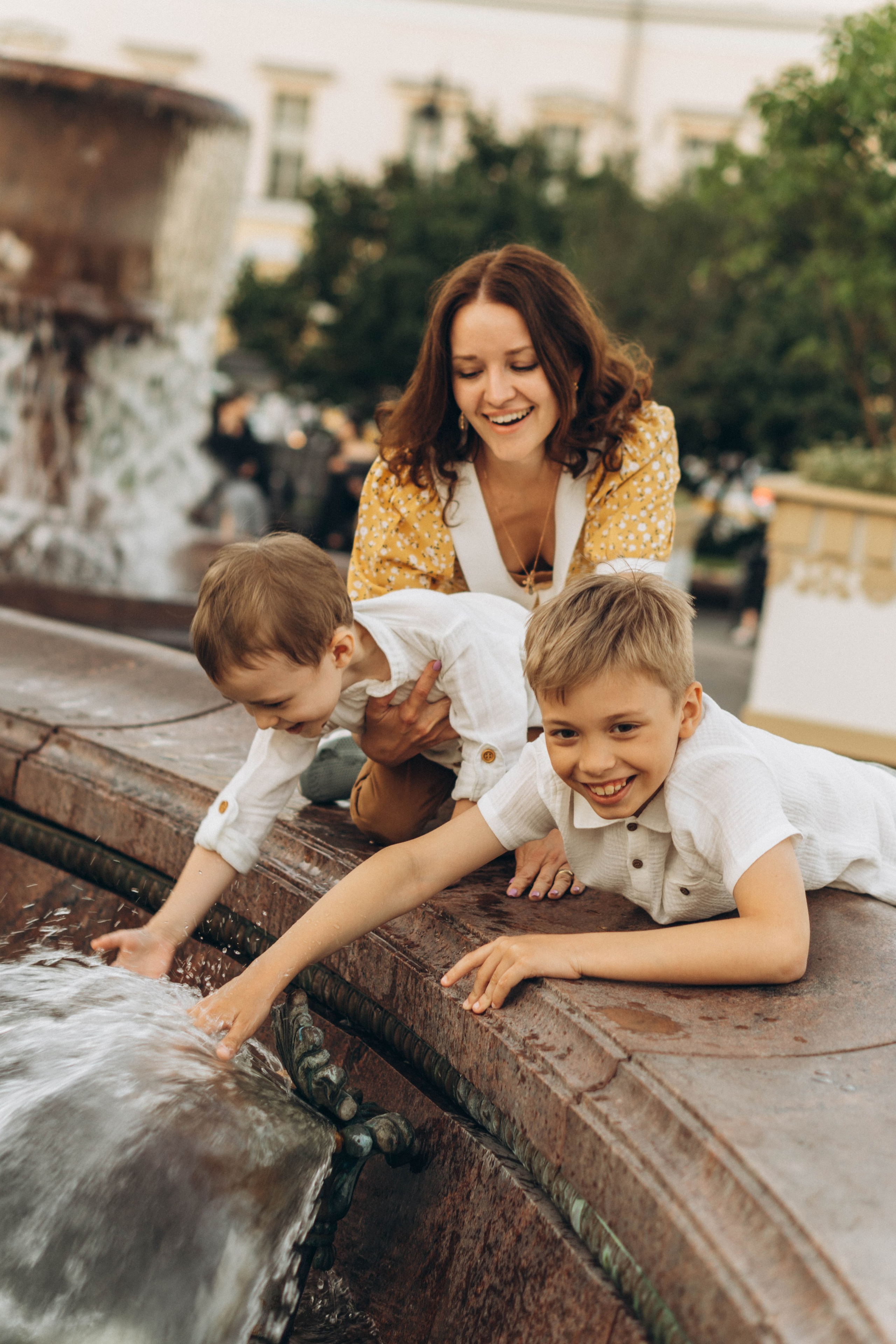 Семейная истороия. Красная площадь. Фотограф Москва Валерия Веденина