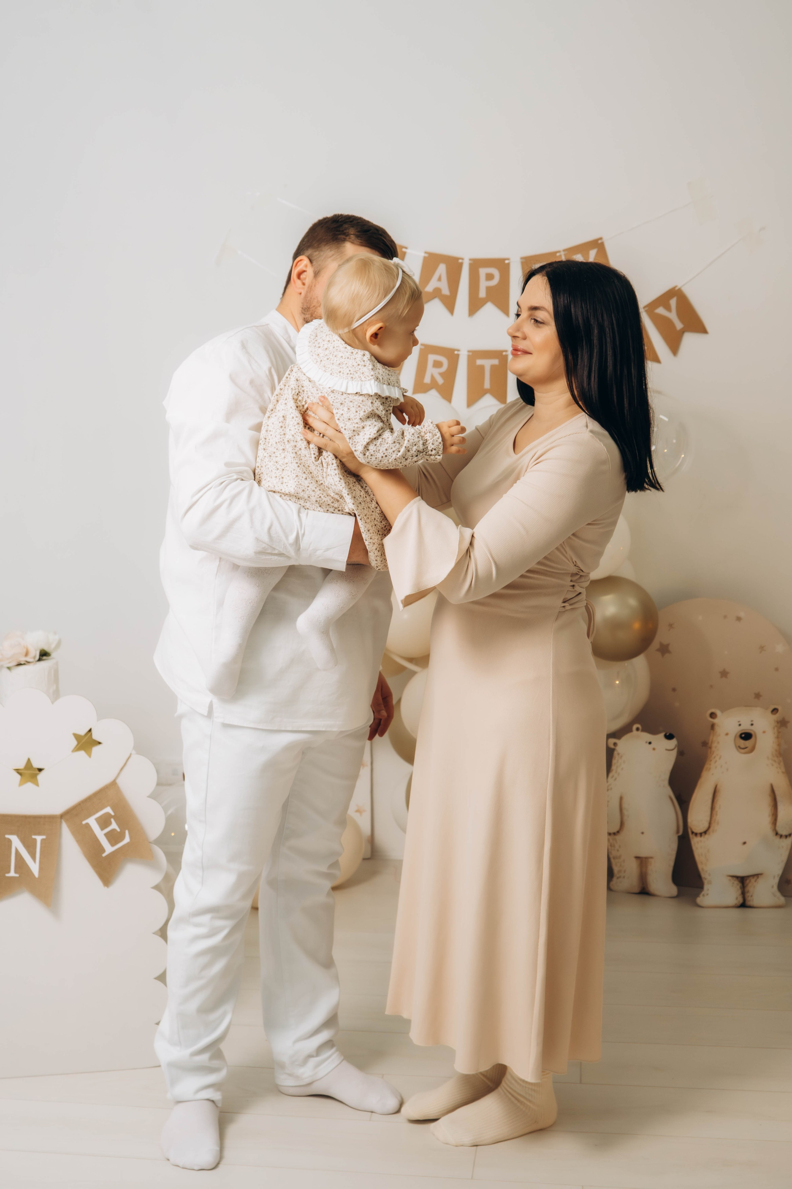 Съемка на годик малышки. Студия «LuLu». Фотограф Москва Валерия Веденина