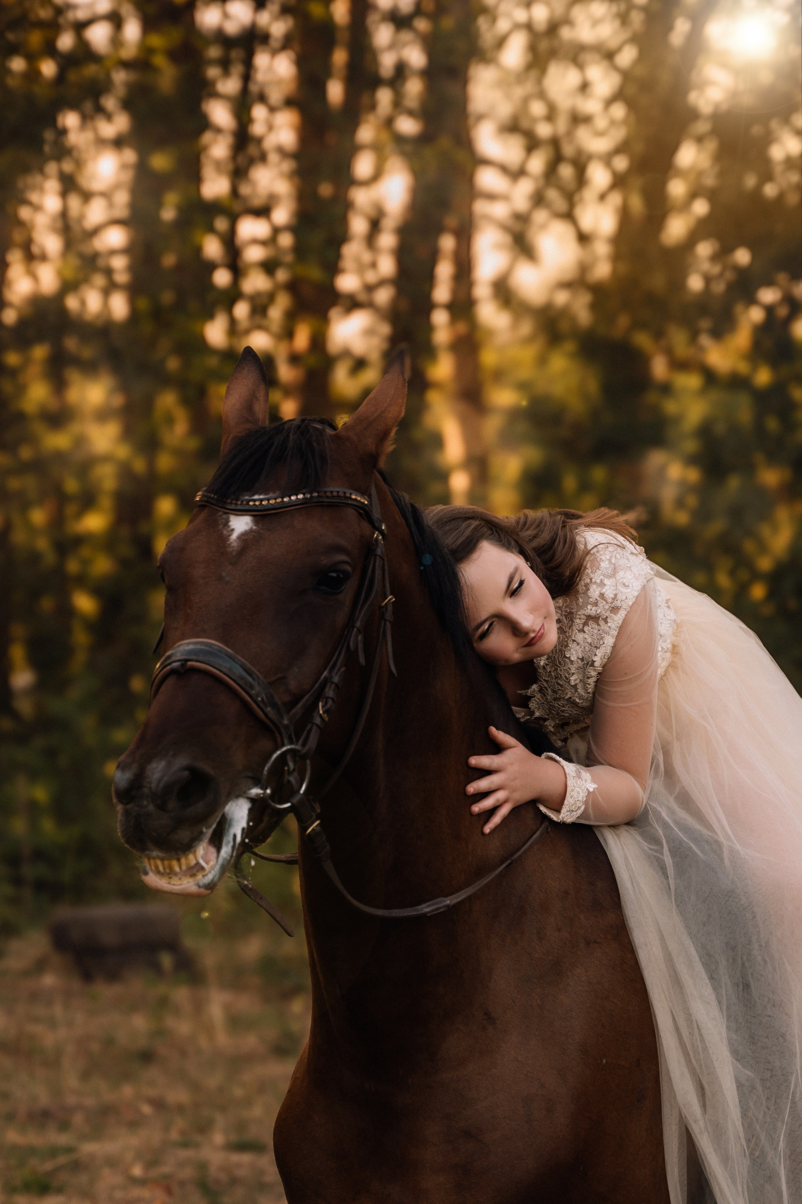 Евгения. Фотосессия с лошадьми. Семейный фотограф в Белгороде Амелина Алина