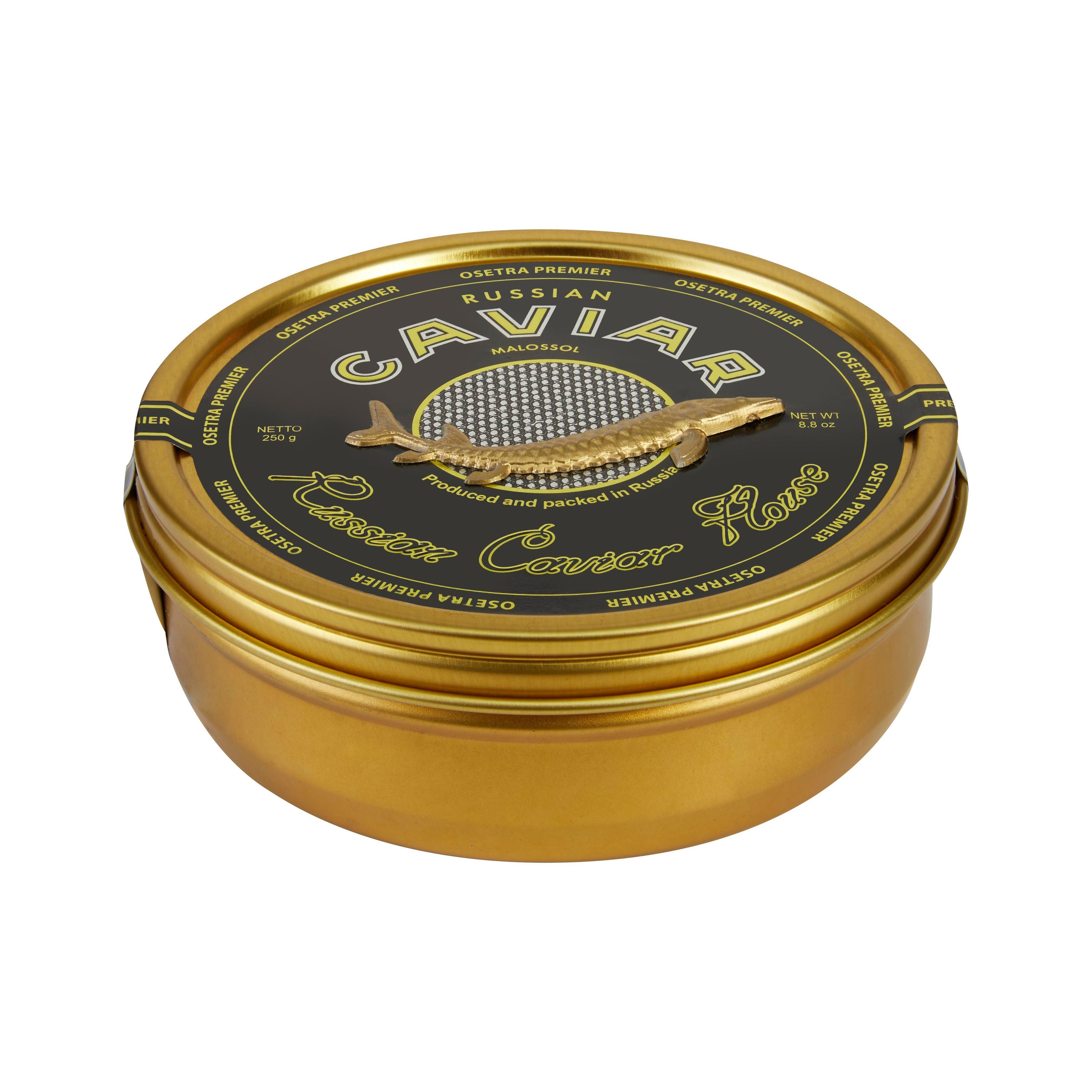 Съемка икры на белом