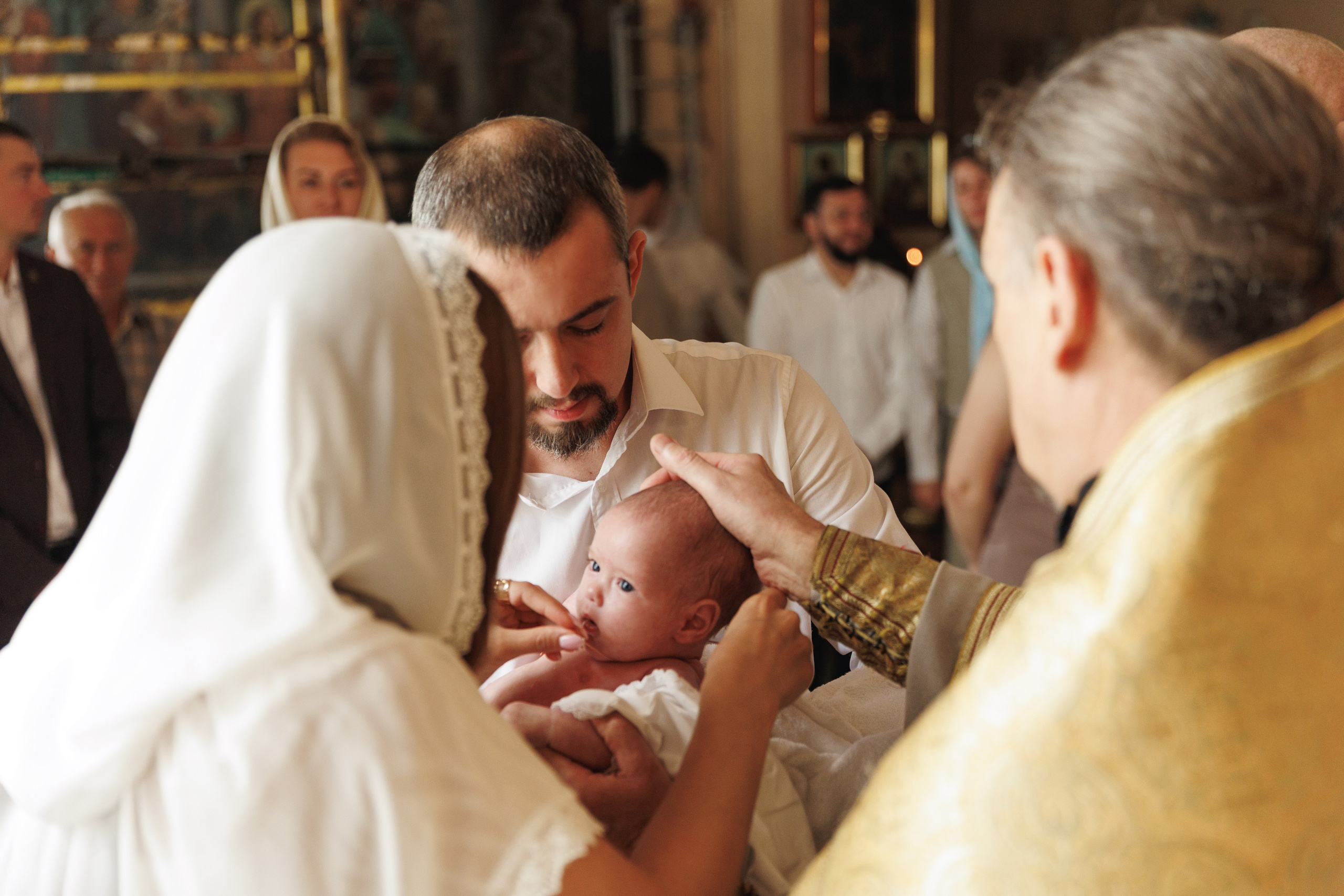 Таинство крещения церковь Николая Чудотворца г. Щелково. Фотограф Щелково/ Москва Татьяна Жучкова