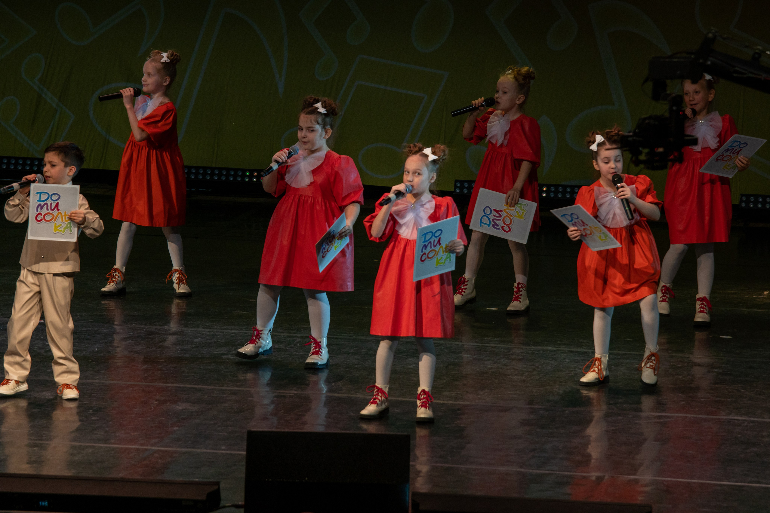 Съёмка концерта для Домисольки, большой концертный зал Космос. «Студия DRONAVT`s» — видеосъёмка и фотография г. Москва