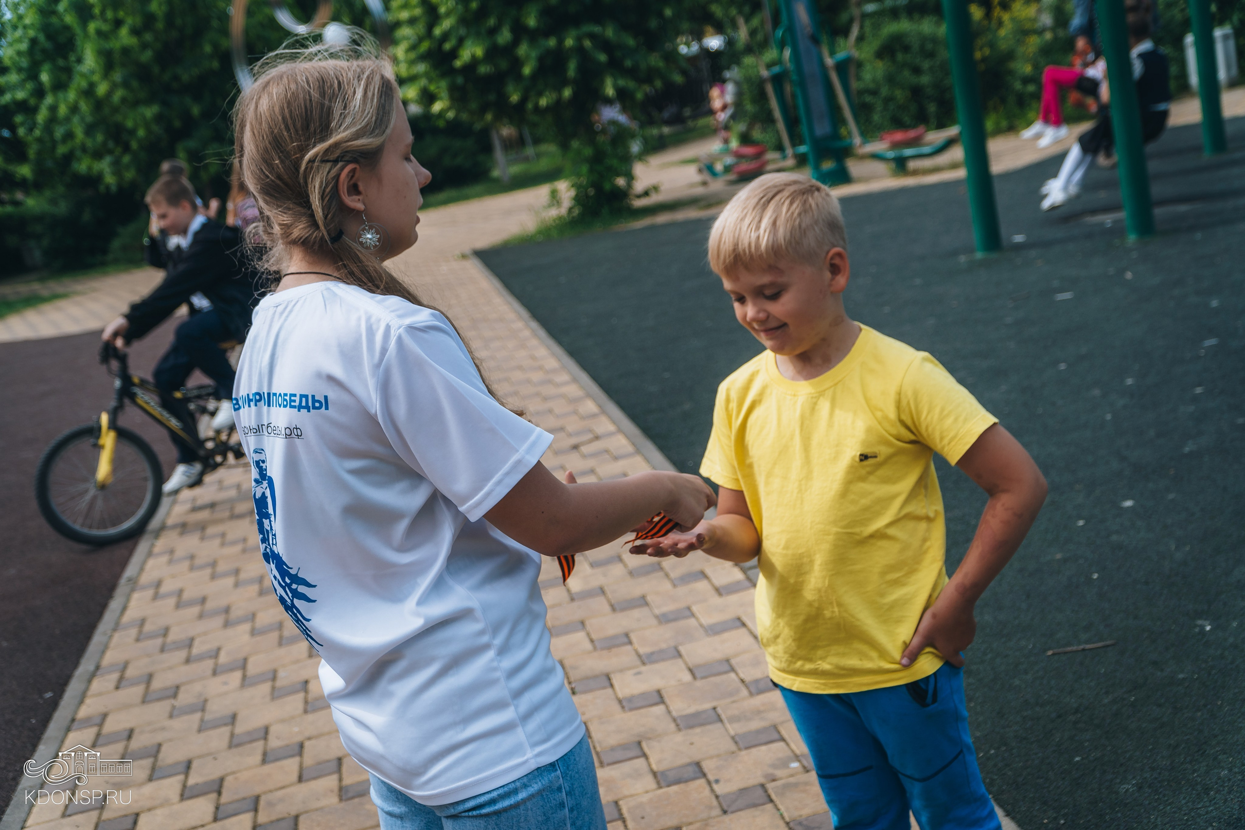 «Георгиевская ленточка». Новотитаровский Дом культуры