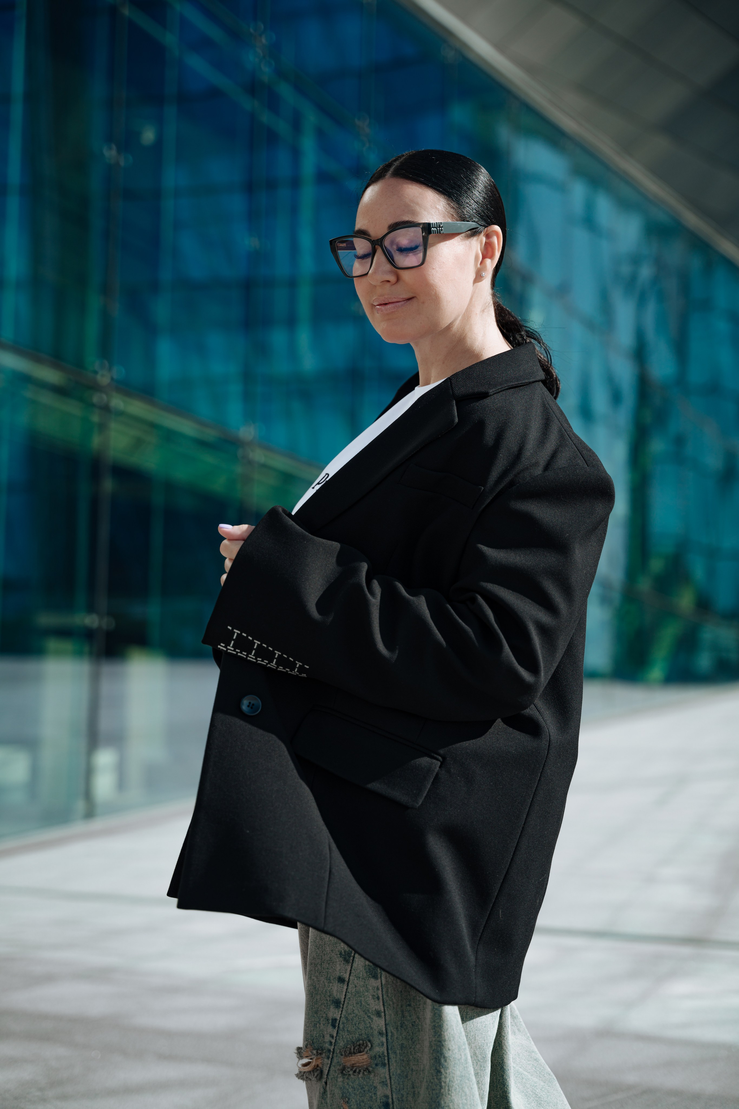 Елена. Лахта центр. Портретный фотограф в Санкт-Петербурге Дмитриева Наталия