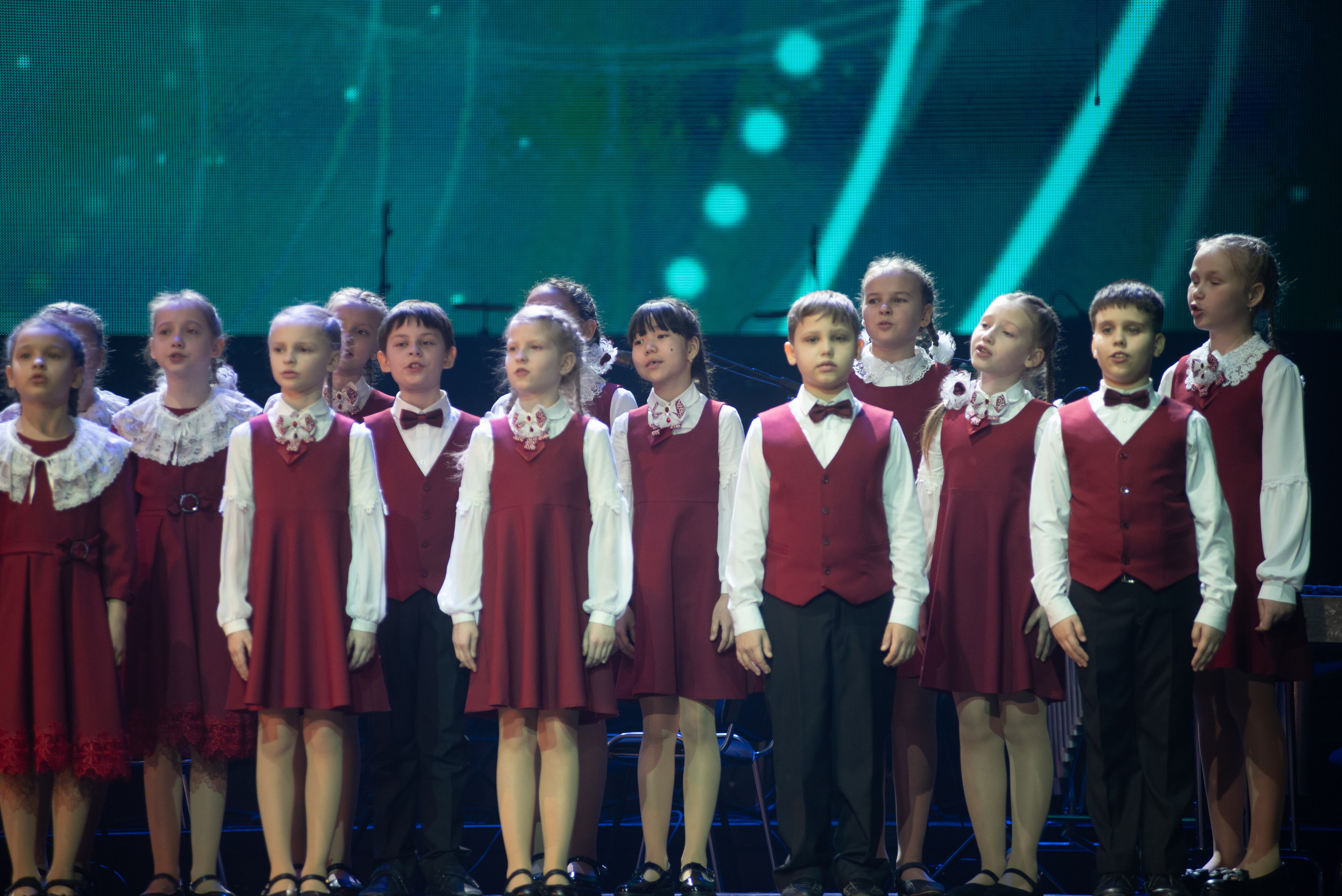 Отчетный концерт ДШИ «Гармония» «Зимняя гармония». Фотограф новорожденных, семейный детский в Тюмени Татьяна Морозова