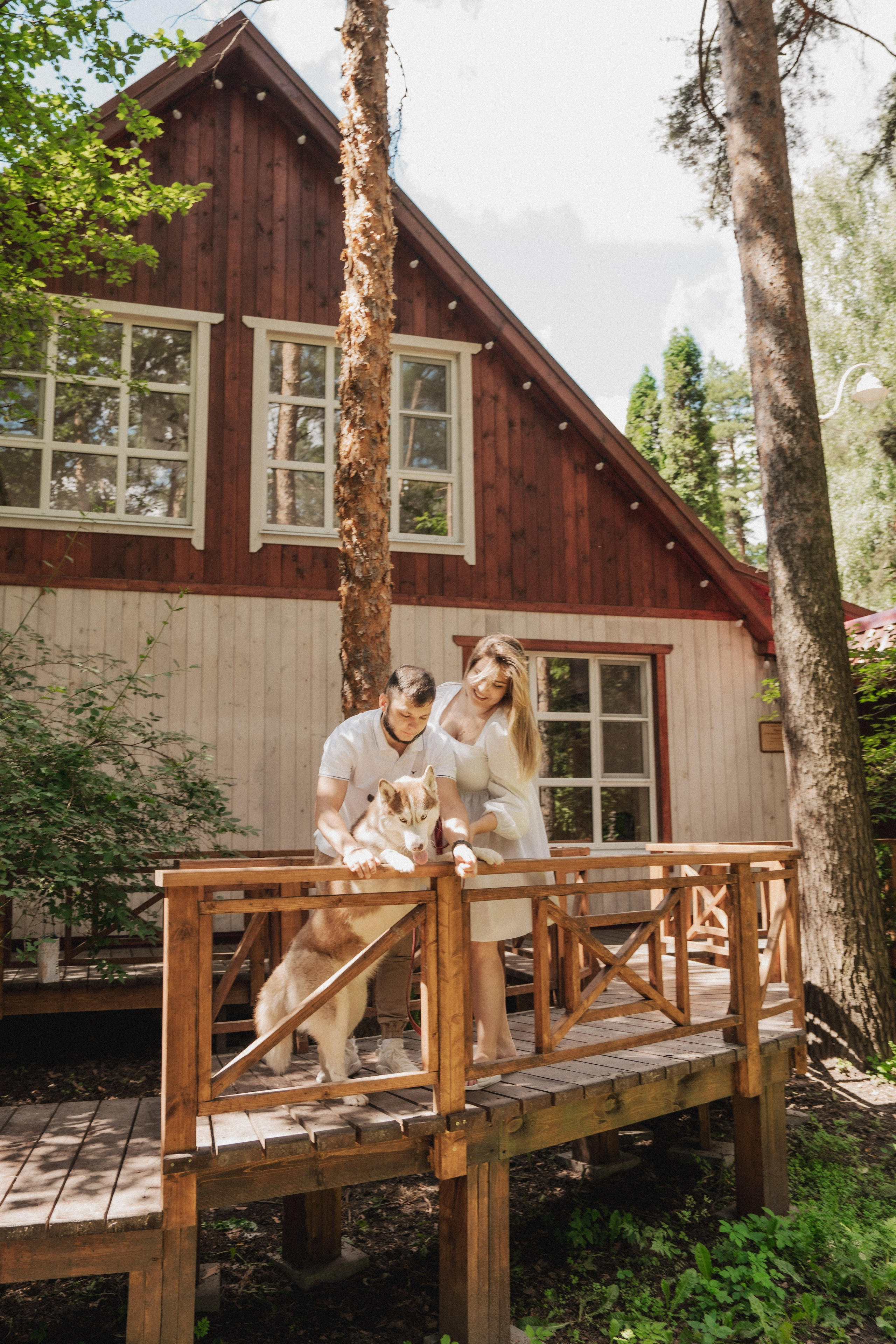 Дарья ♡ Максим ✧ Чоки — История любви, когда в семье есть хаски. Свадебный и портретный фотограф в Москве, Светлана Янковая