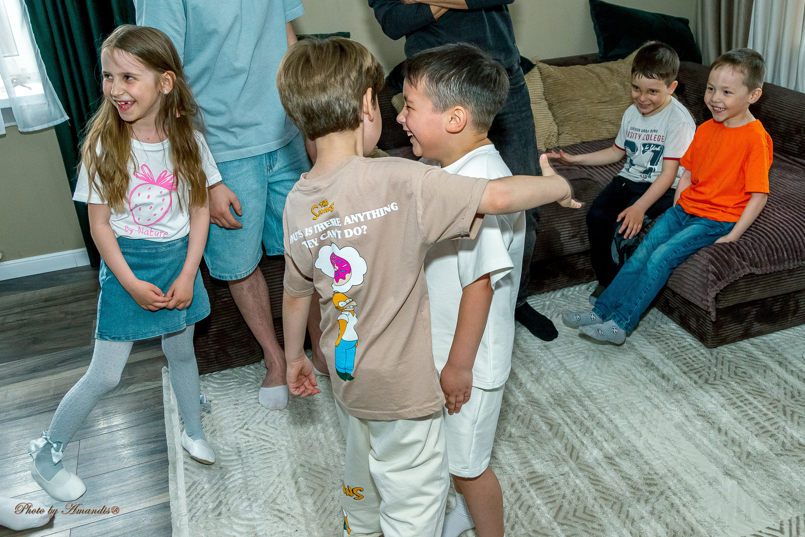 День рождения Лёвы (6 лет). Репортажная съемка в Москве и области. Анималистика