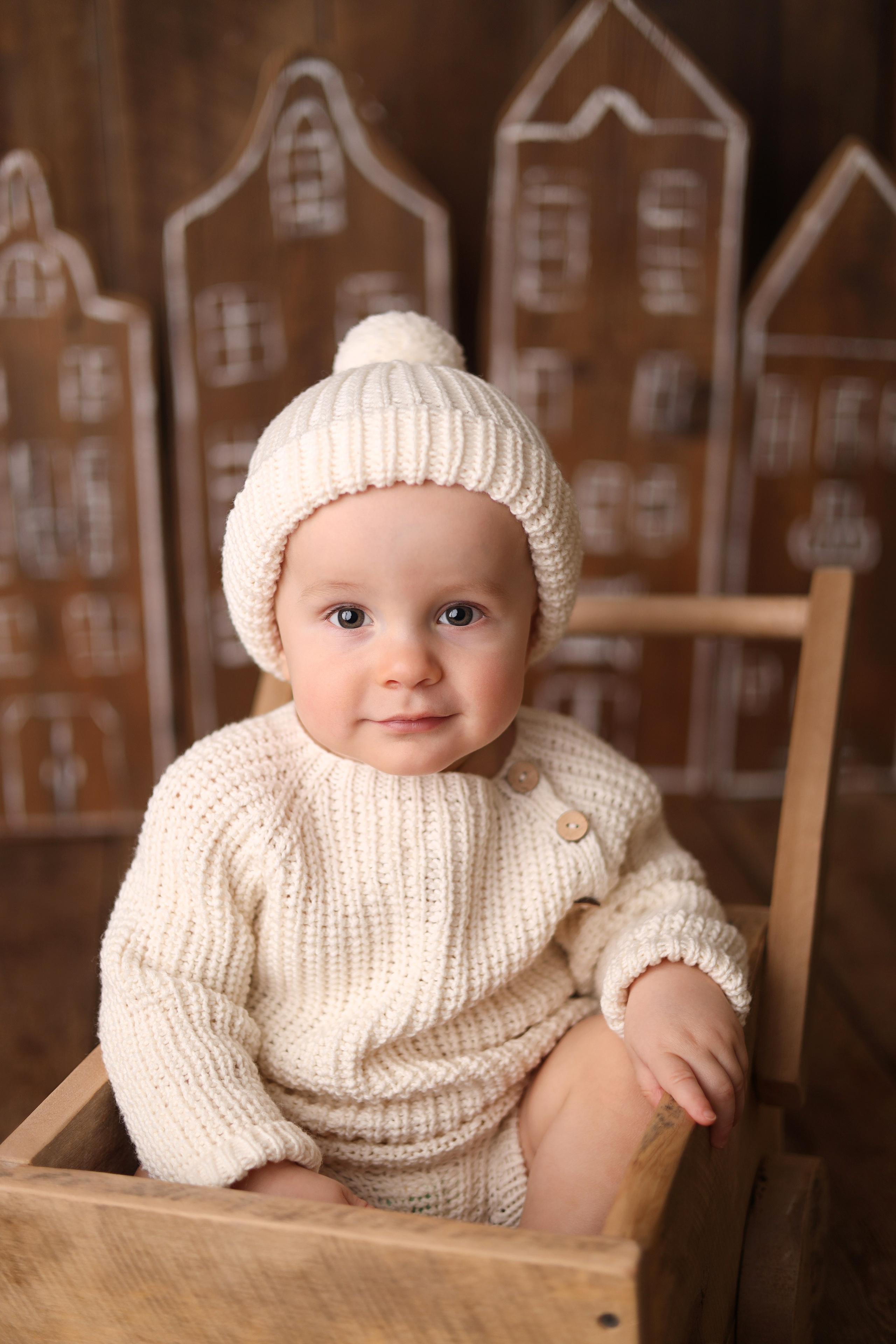 Максиму 11 месяцев. Фотограф новорожденных Москва. Ньюборн фотограф Москва