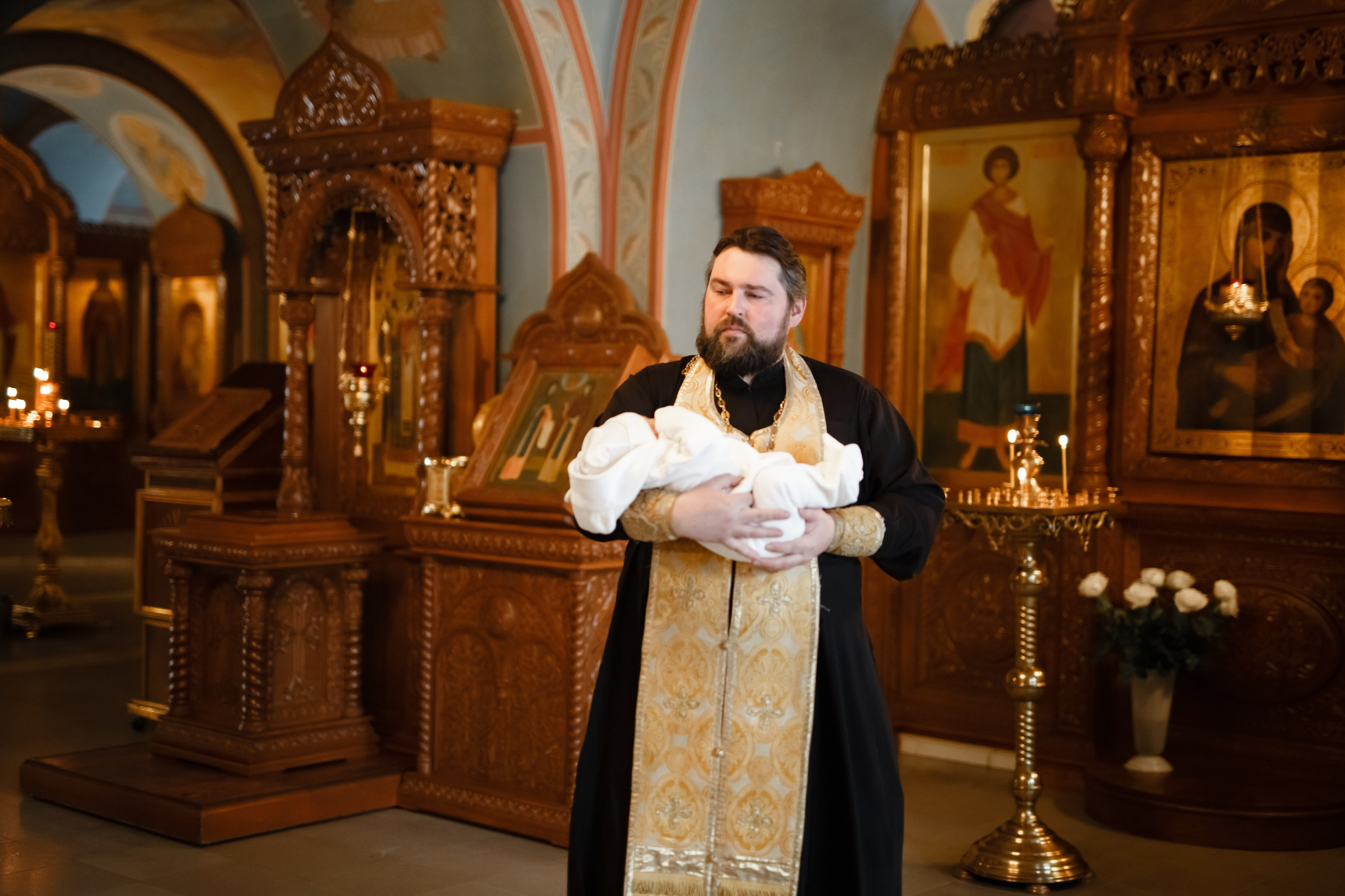 Крещение Давида, Тула. Фотограф на крещение, венчание, свадьбу. Тула, Новомосковск