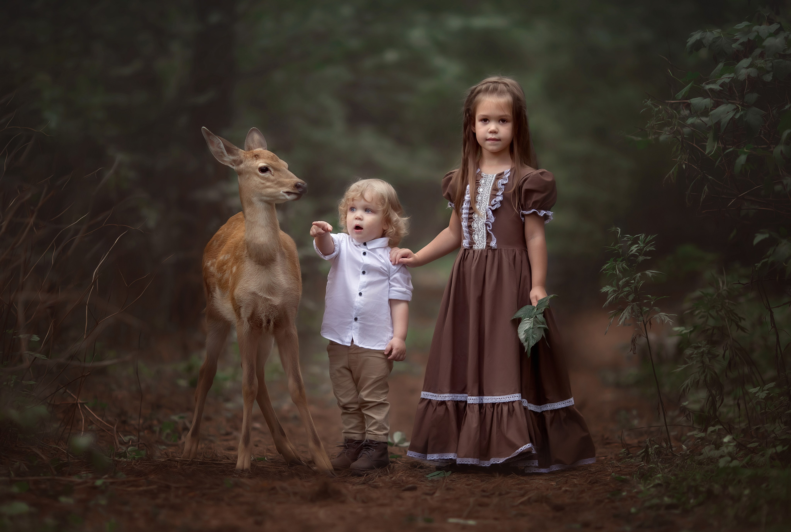 Bambi. Children’s and family photographer Ekaterina Ureva in Moscow