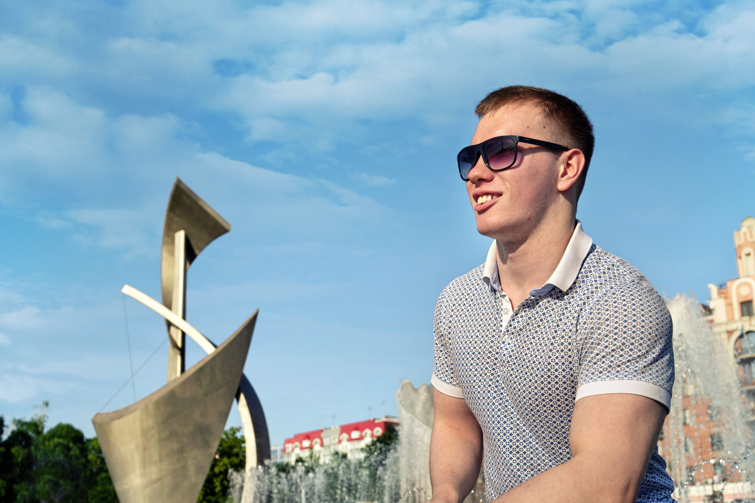 Летняя фотосессия на природе, в лесу, на улице. Семейная с детьми