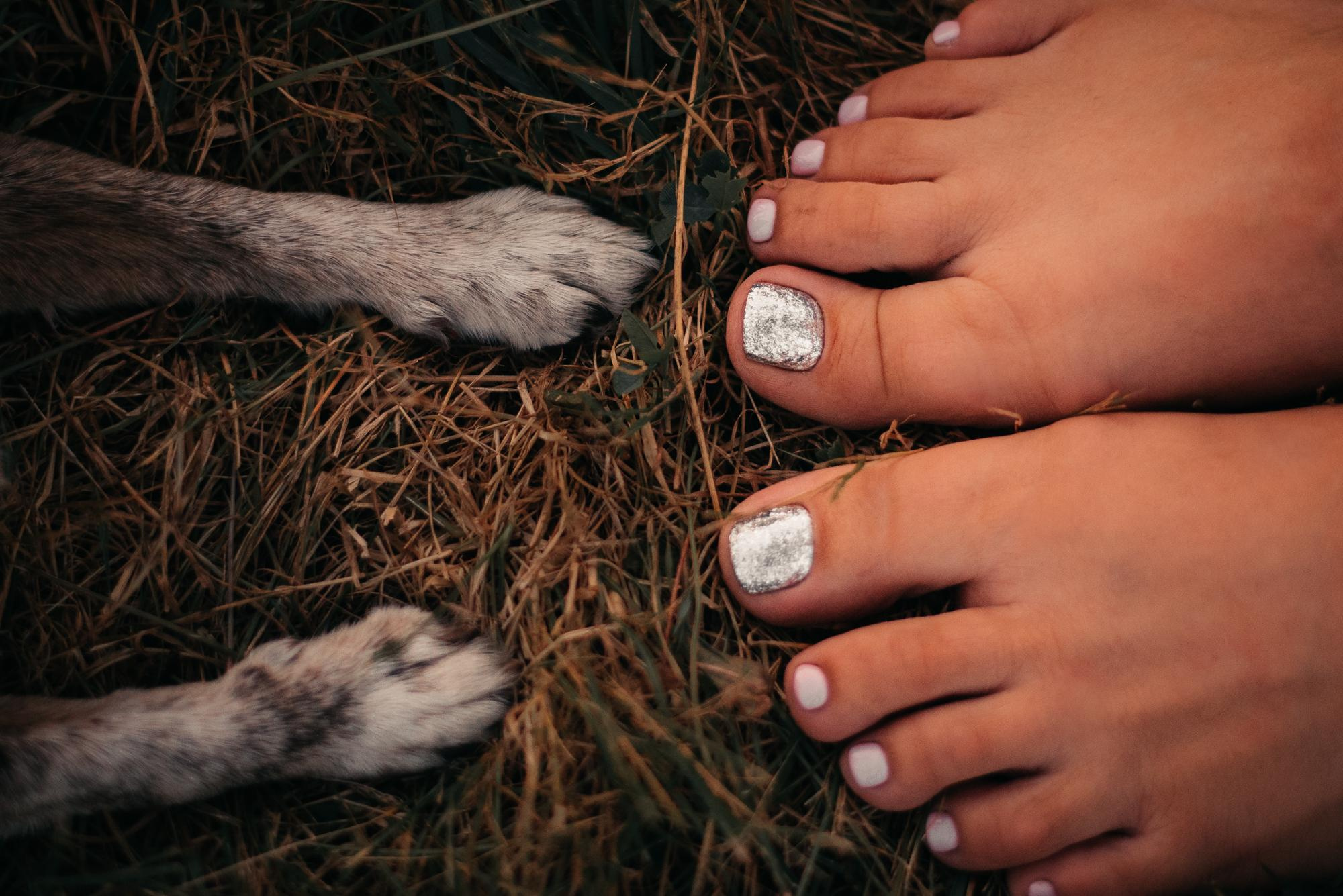 Elena and Vegas. Real moments between people and their dogs