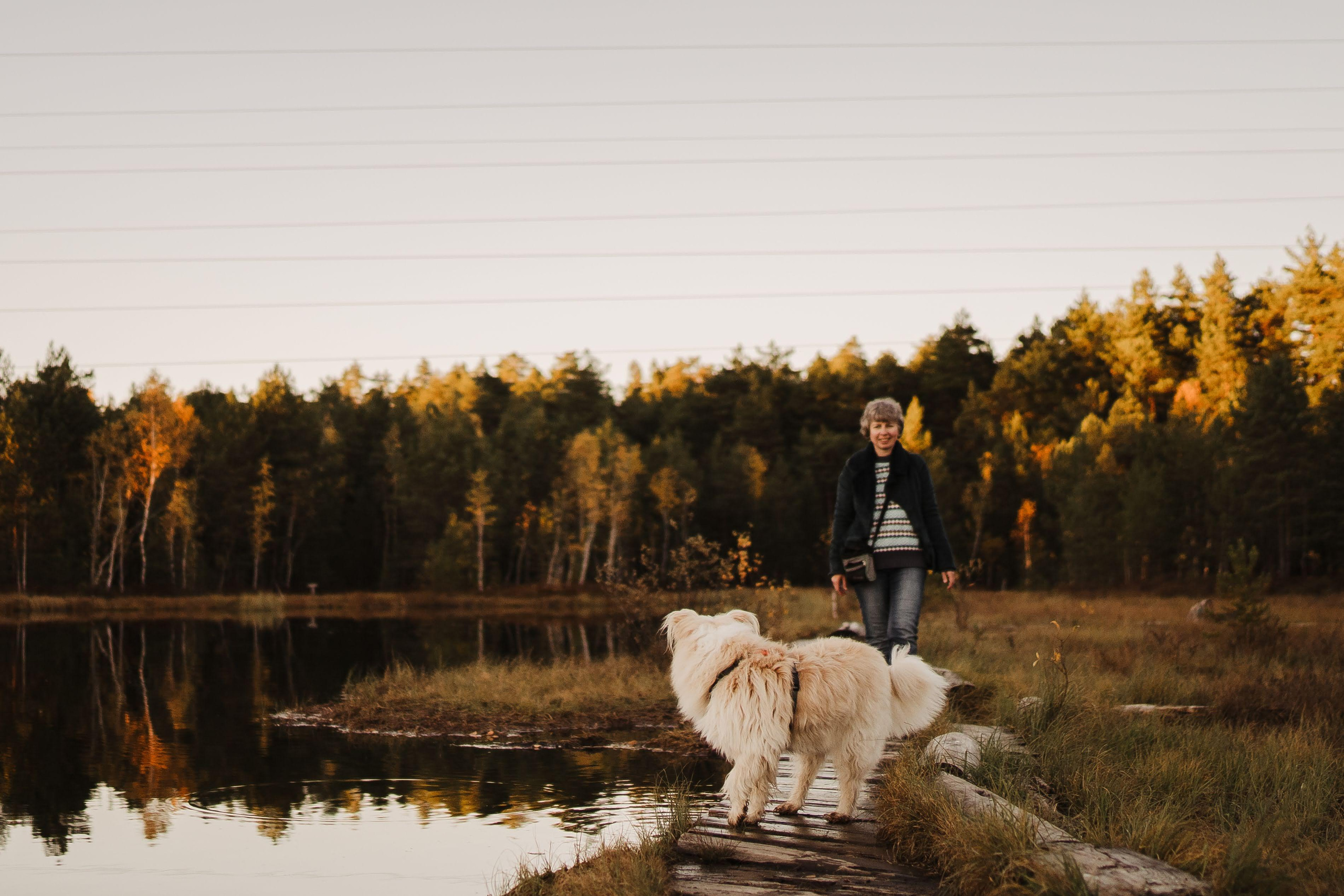 Julia and Marta. Real moments between people and their dogs