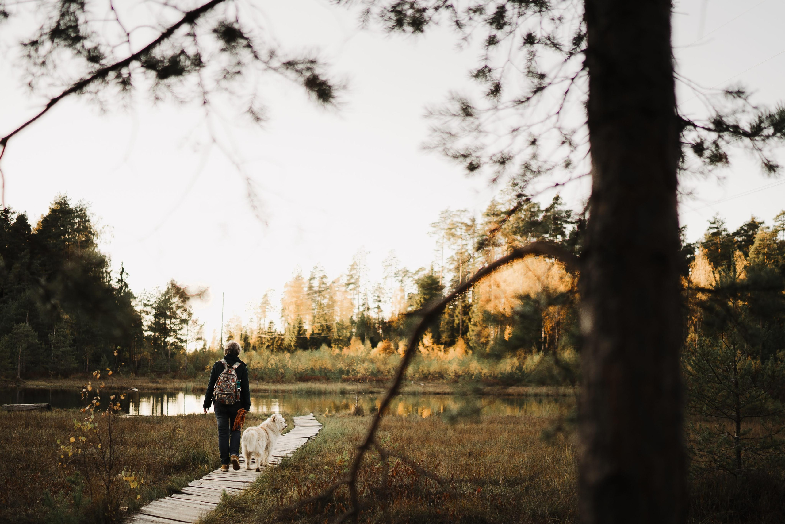Julia and Marta. Real moments between people and their dogs