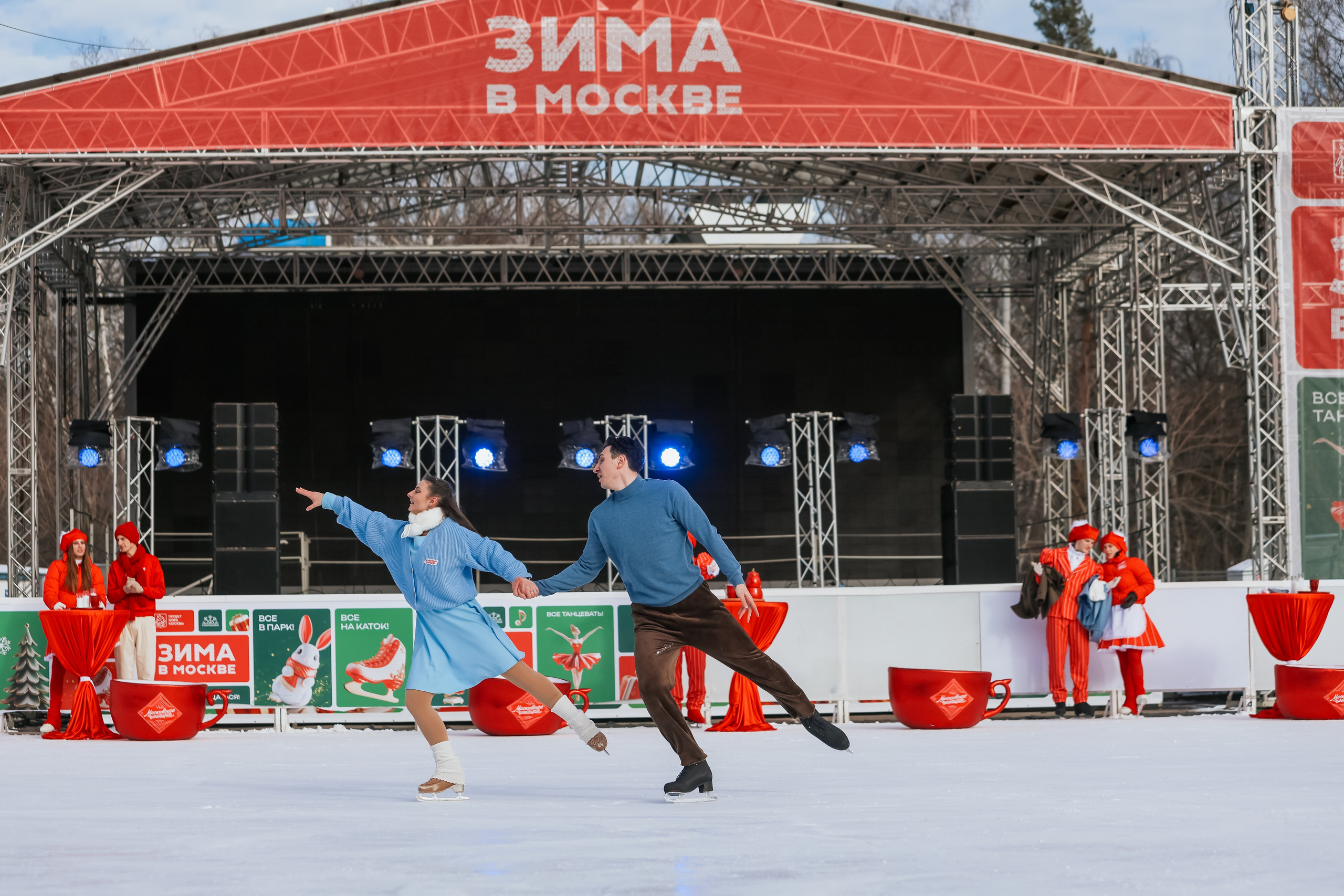 Ледовое шоу Сокольники Московское Чаепитие. Фотограф и видеограф Анна Домашенко