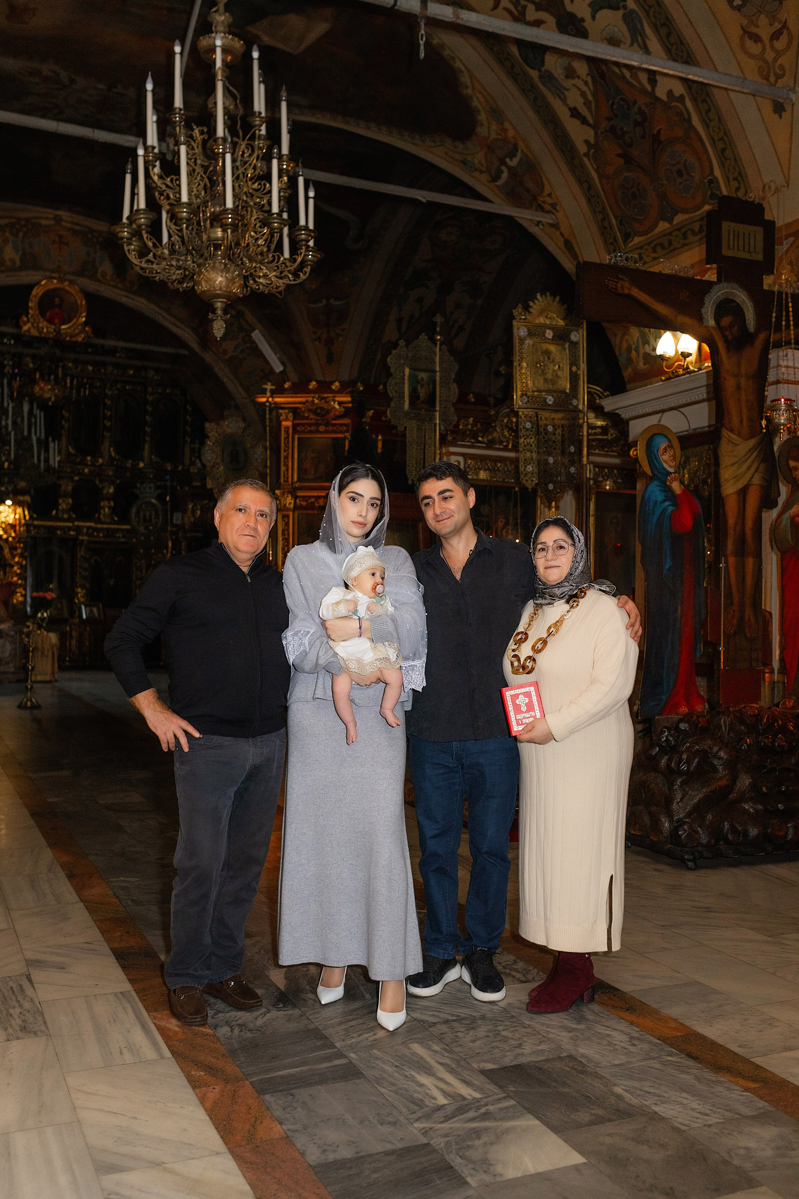 Таинство крещения Лилии. Фотограф в Железнодорожном и Балашихе