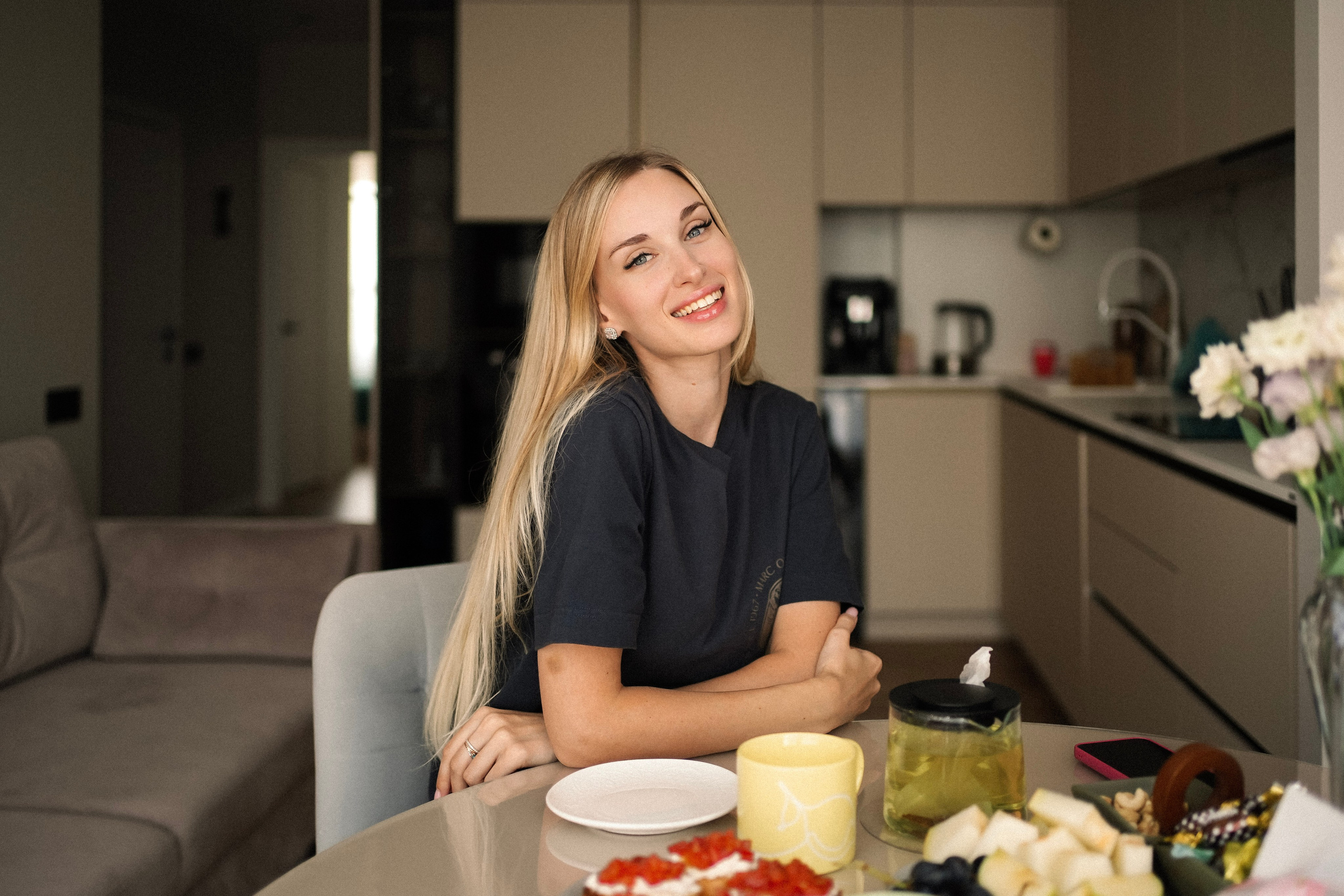 Настя дома. Фотограф с психологическим образованием