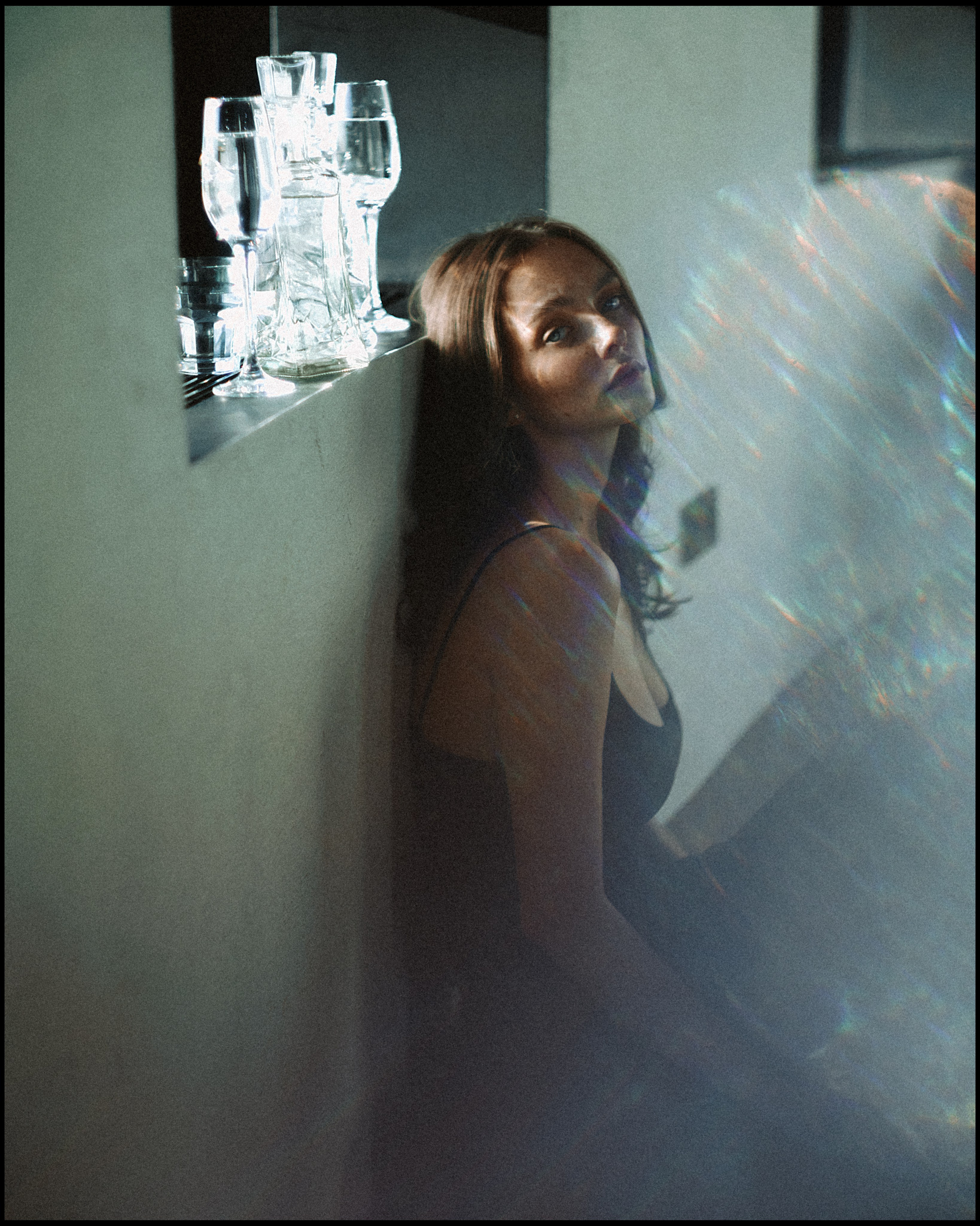 Арт фотосессия с необычной идеей в студии в Москве