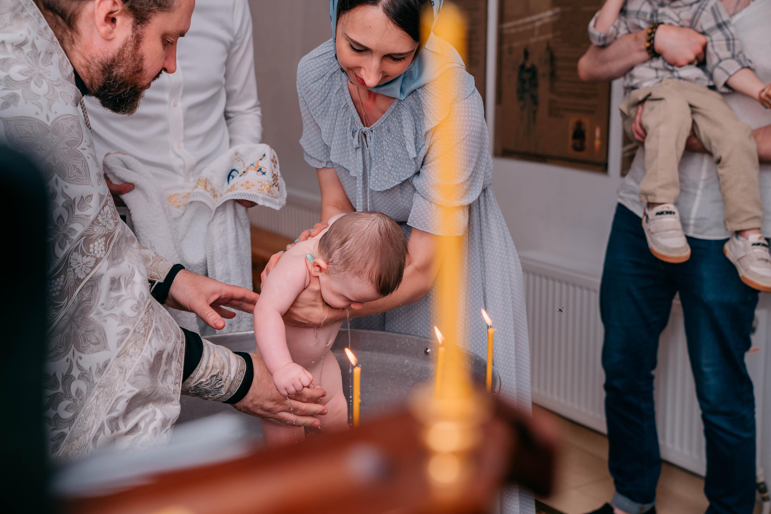 Крещение Ильяна. Семейный и школьный фотограф в Москве Юлия Кобзева