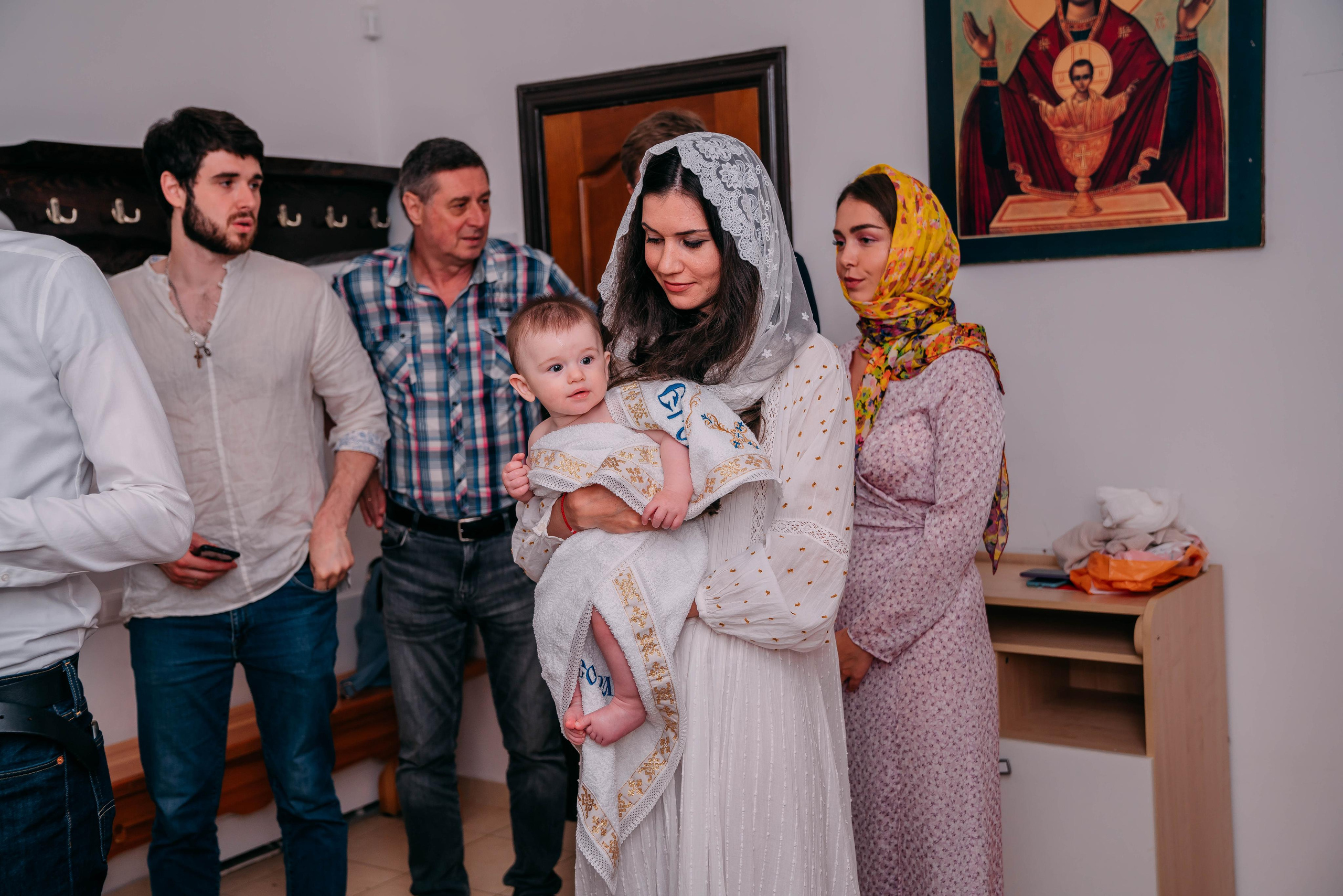 Крещение Ильяна. Семейный и школьный фотограф в Москве Юлия Кобзева