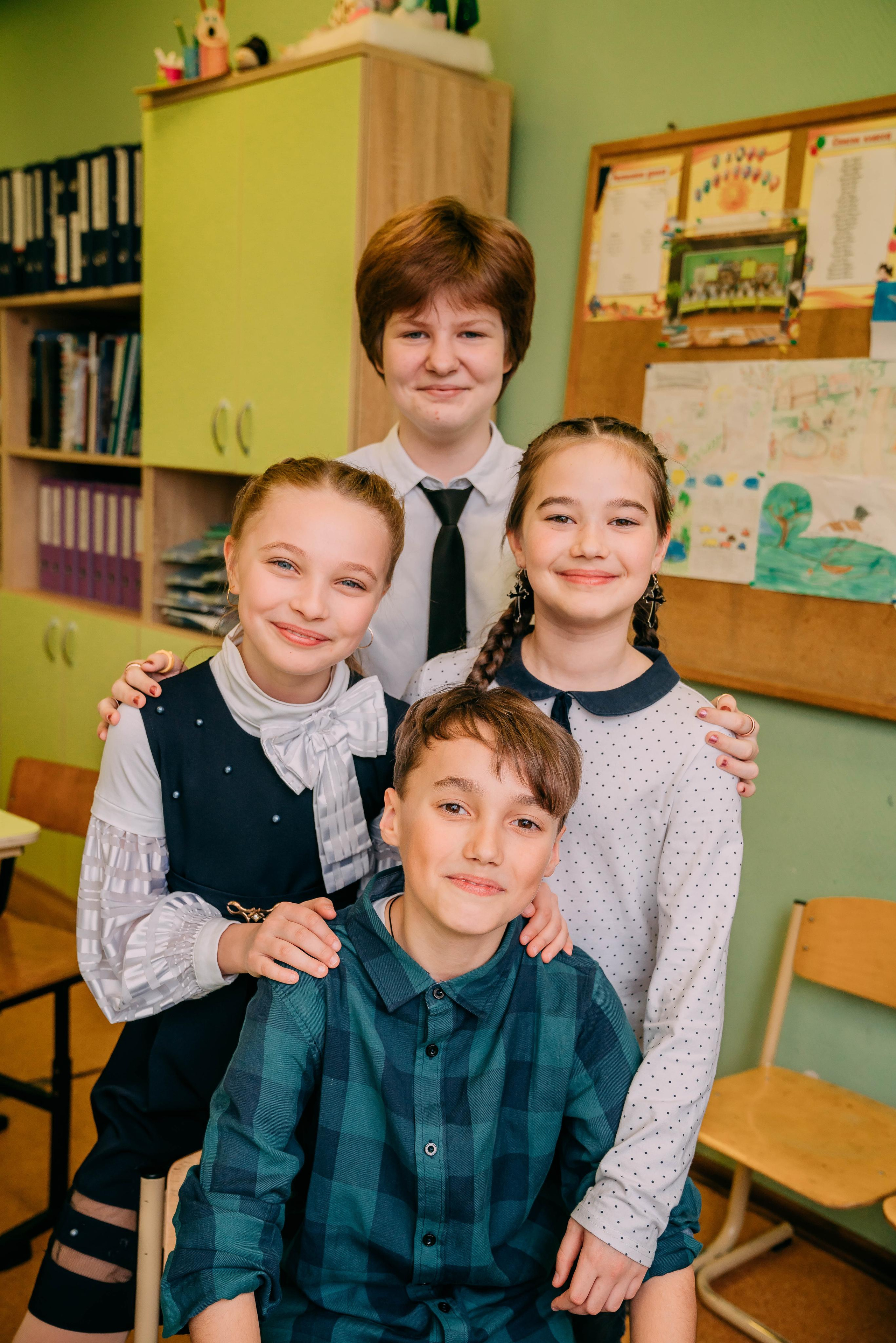 4 класс. Семейный и школьный фотограф в Москве Юлия Кобзева