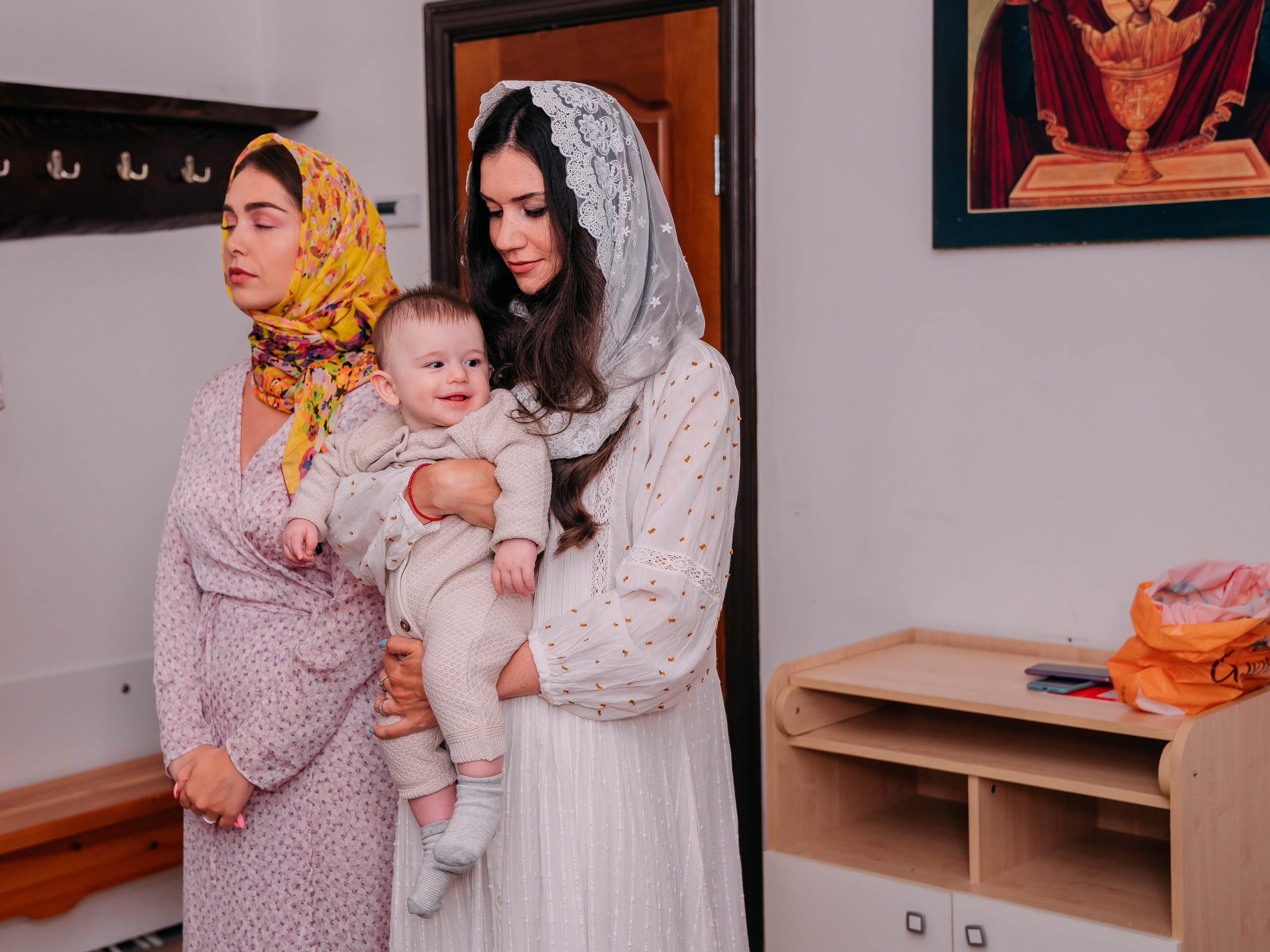 Крещение Ильяна. Семейный и школьный фотограф в Москве Юлия Кобзева