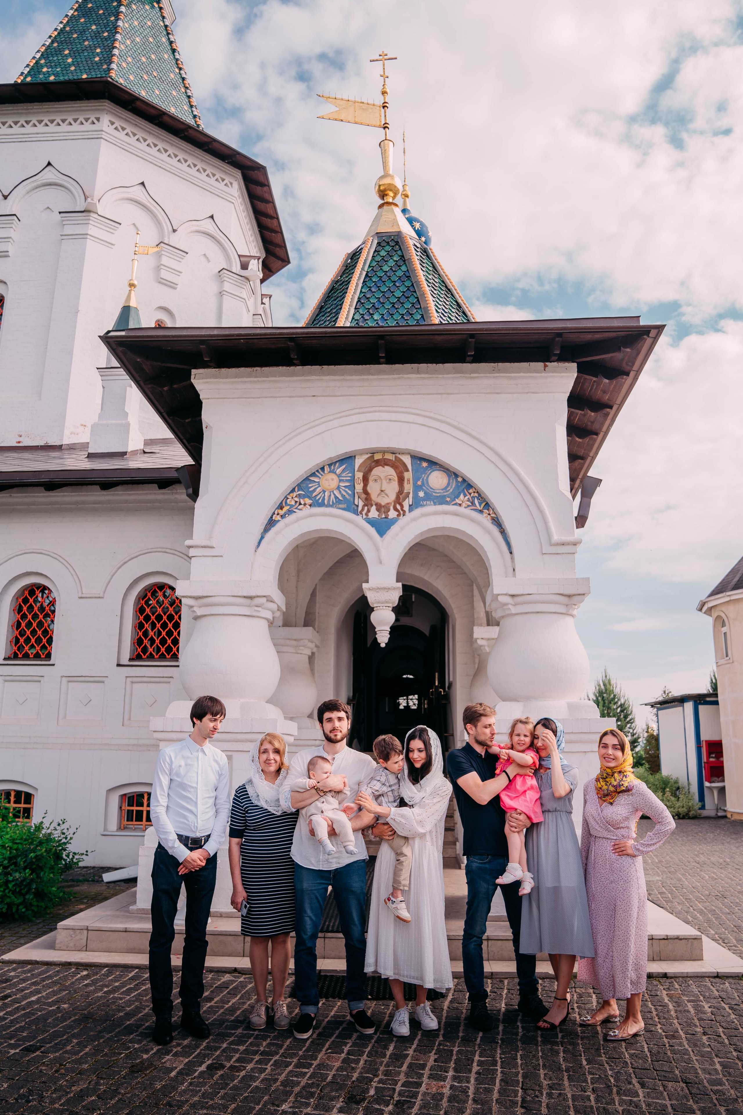 Крещение Ильяна. Семейный и школьный фотограф в Москве Юлия Кобзева
