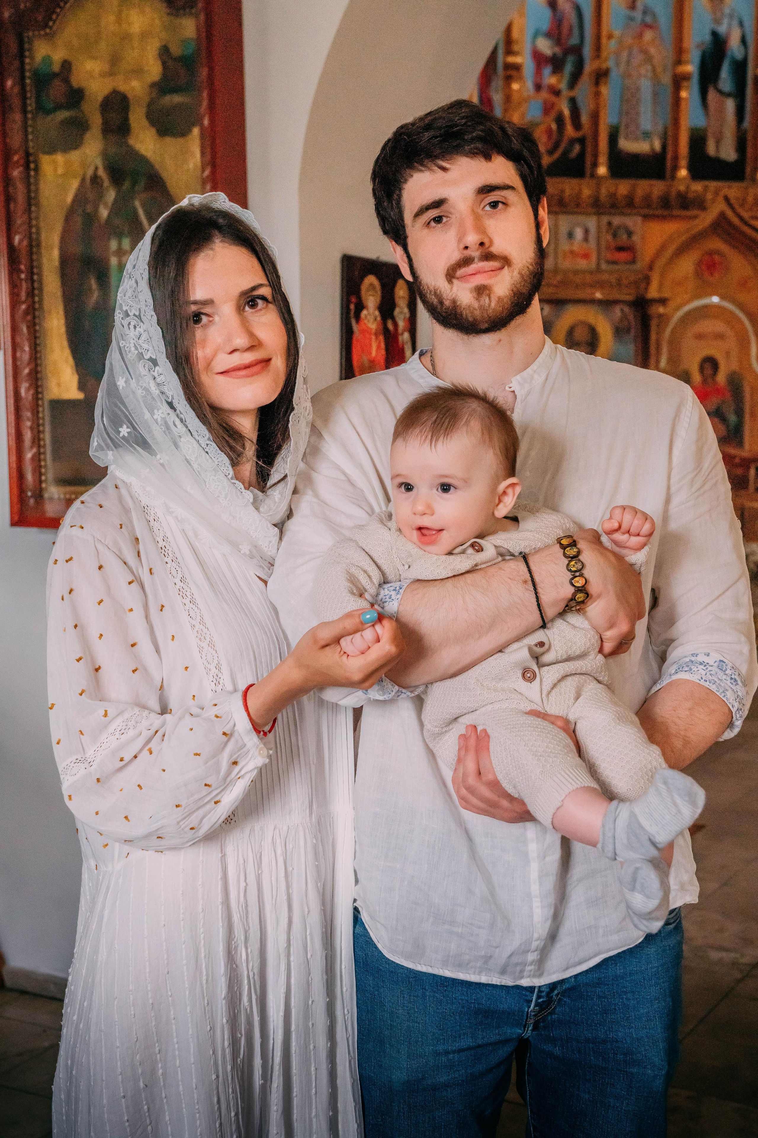 Крещение Ильяна. Семейный и школьный фотограф в Москве Юлия Кобзева