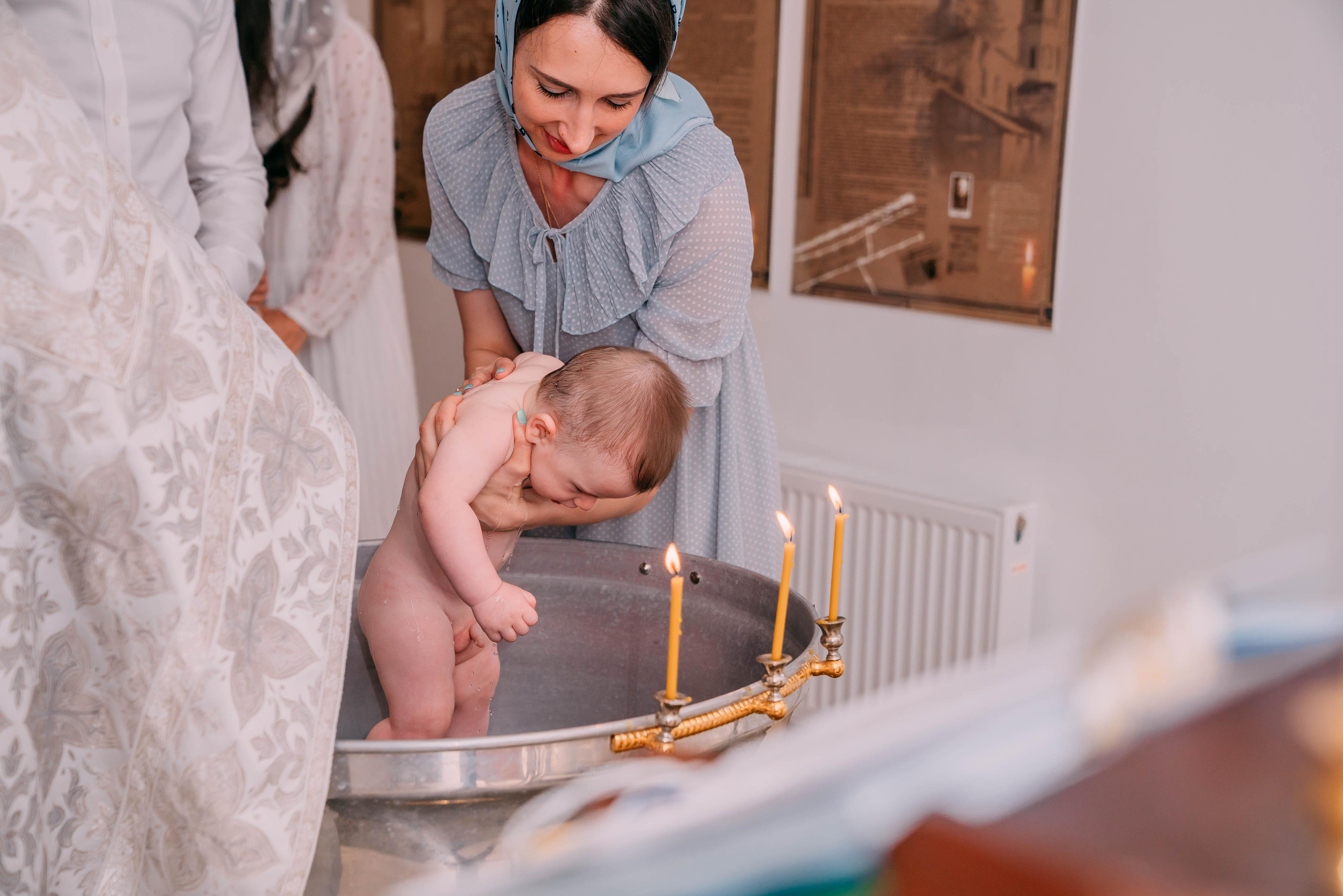 Крещение Ильяна. Семейный и школьный фотограф в Москве Юлия Кобзева
